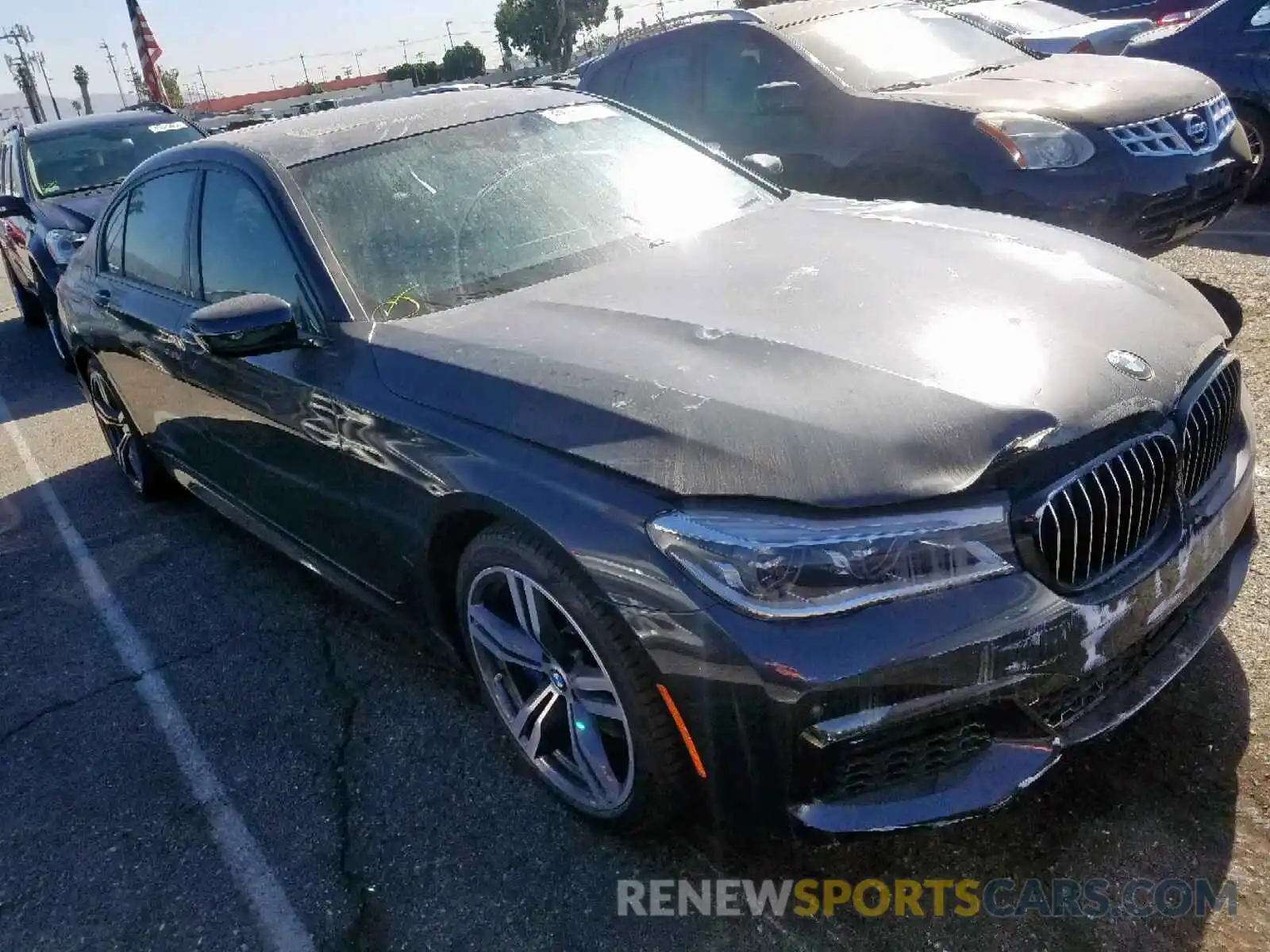 1 Photograph of a damaged car WBA7F0C57KGM24321 BMW 7 SERIES 2019