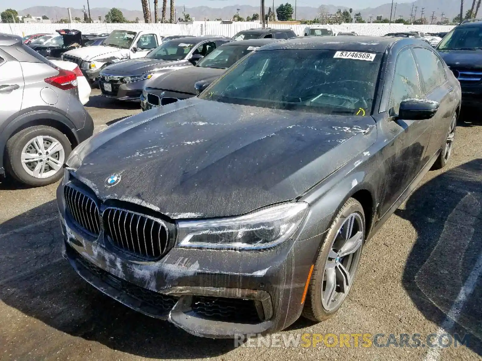 2 Photograph of a damaged car WBA7F0C57KGM24321 BMW 7 SERIES 2019