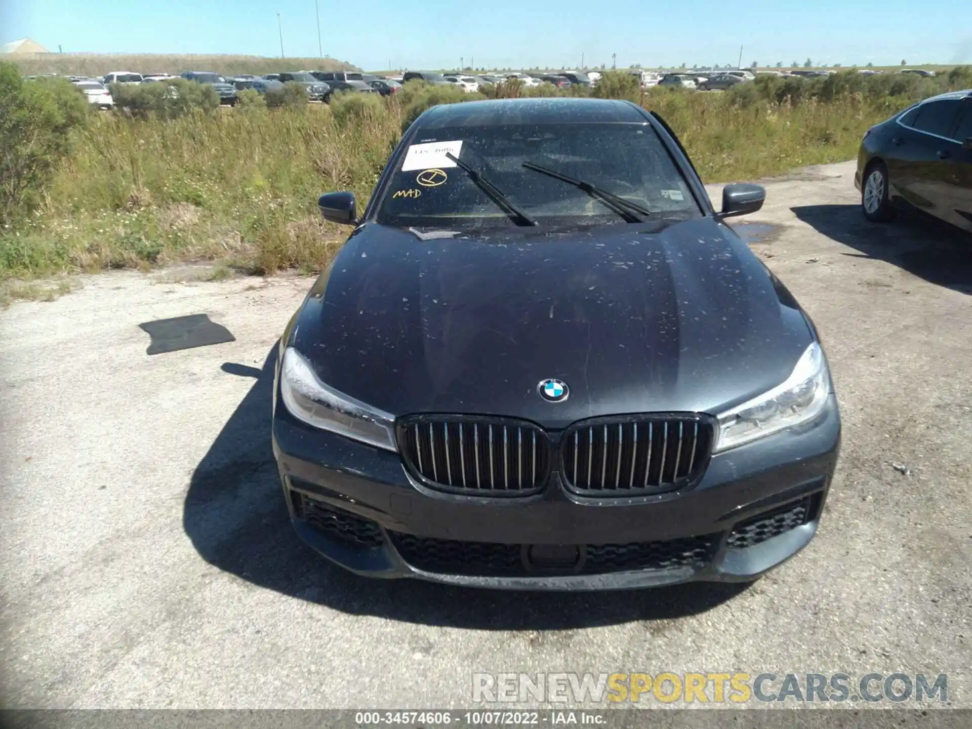 6 Фотография поврежденного автомобиля WBA7F0C57KGM24447 BMW 7 SERIES 2019