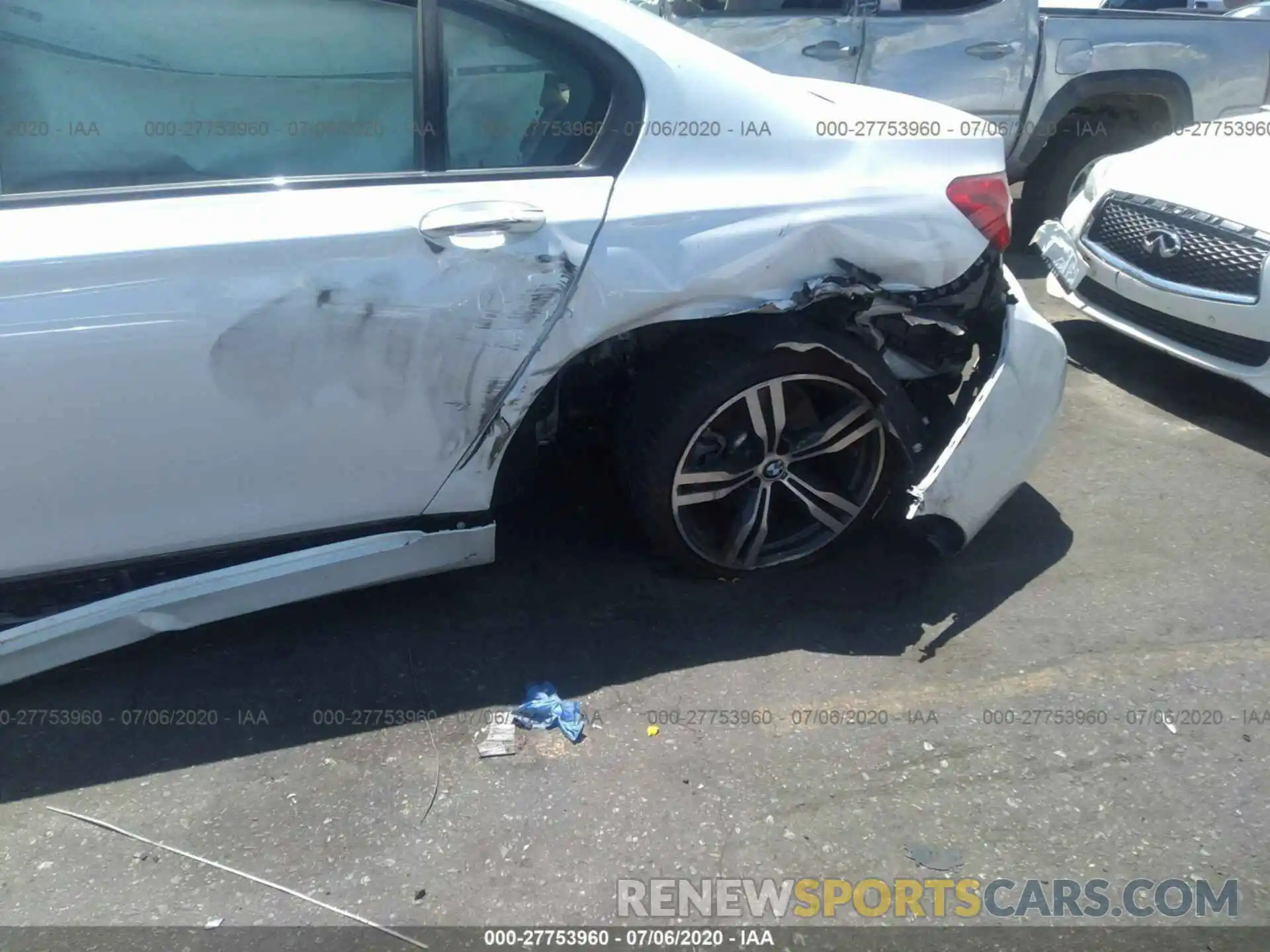 6 Photograph of a damaged car WBA7F0C58KGM26014 BMW 7 SERIES 2019