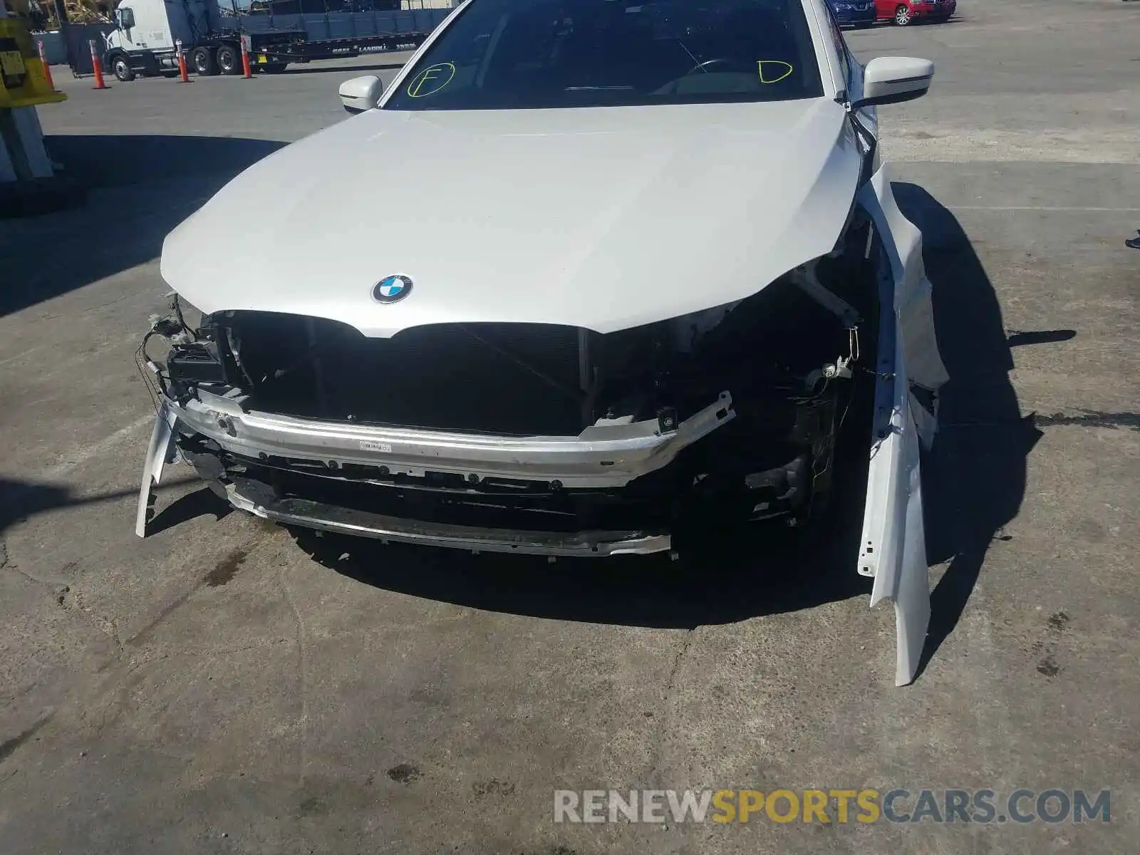 9 Фотография поврежденного автомобиля WBA7F0C59KGM24479 BMW 7 SERIES 2019