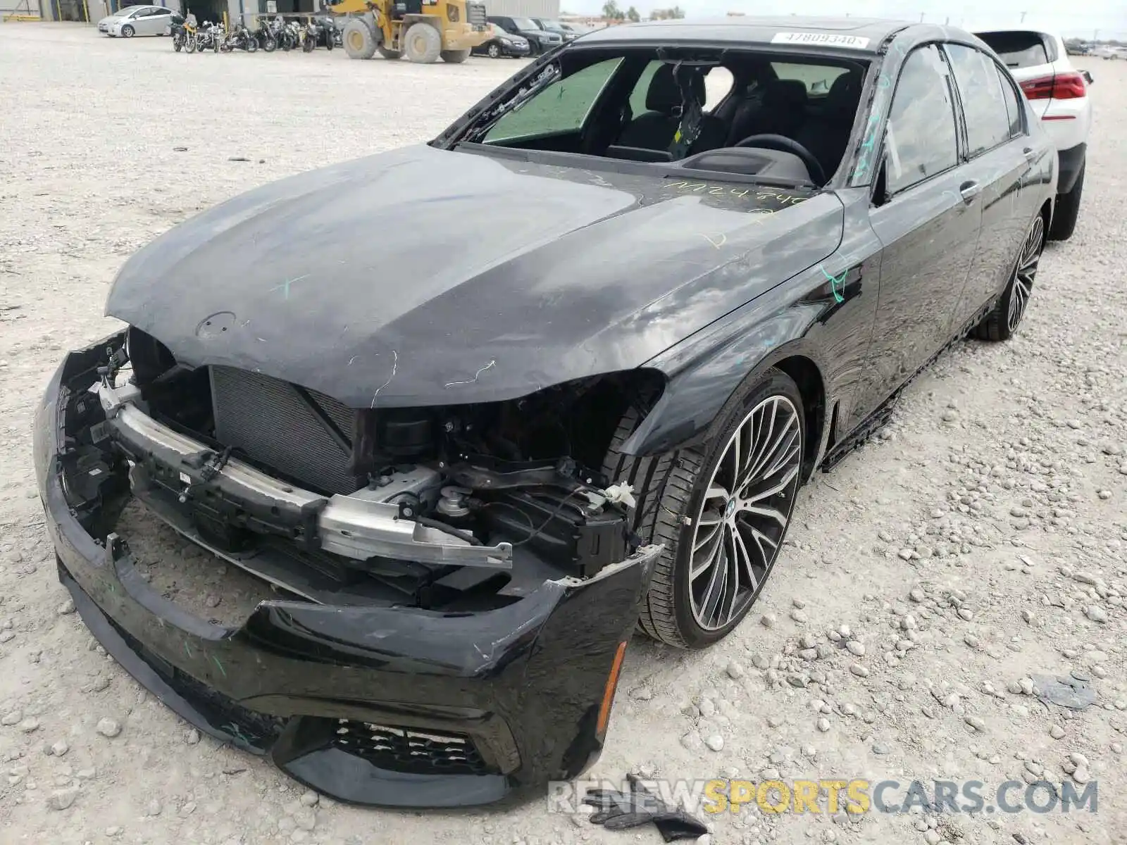 2 Photograph of a damaged car WBA7F0C59KGM24840 BMW 7 SERIES 2019