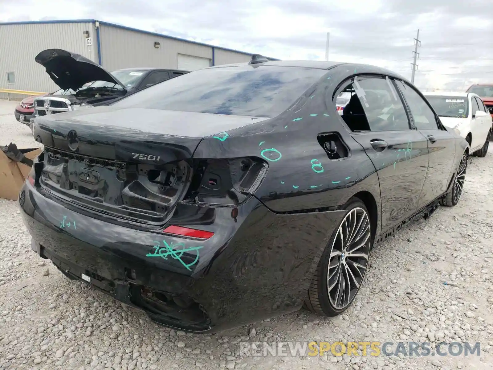 4 Photograph of a damaged car WBA7F0C59KGM24840 BMW 7 SERIES 2019