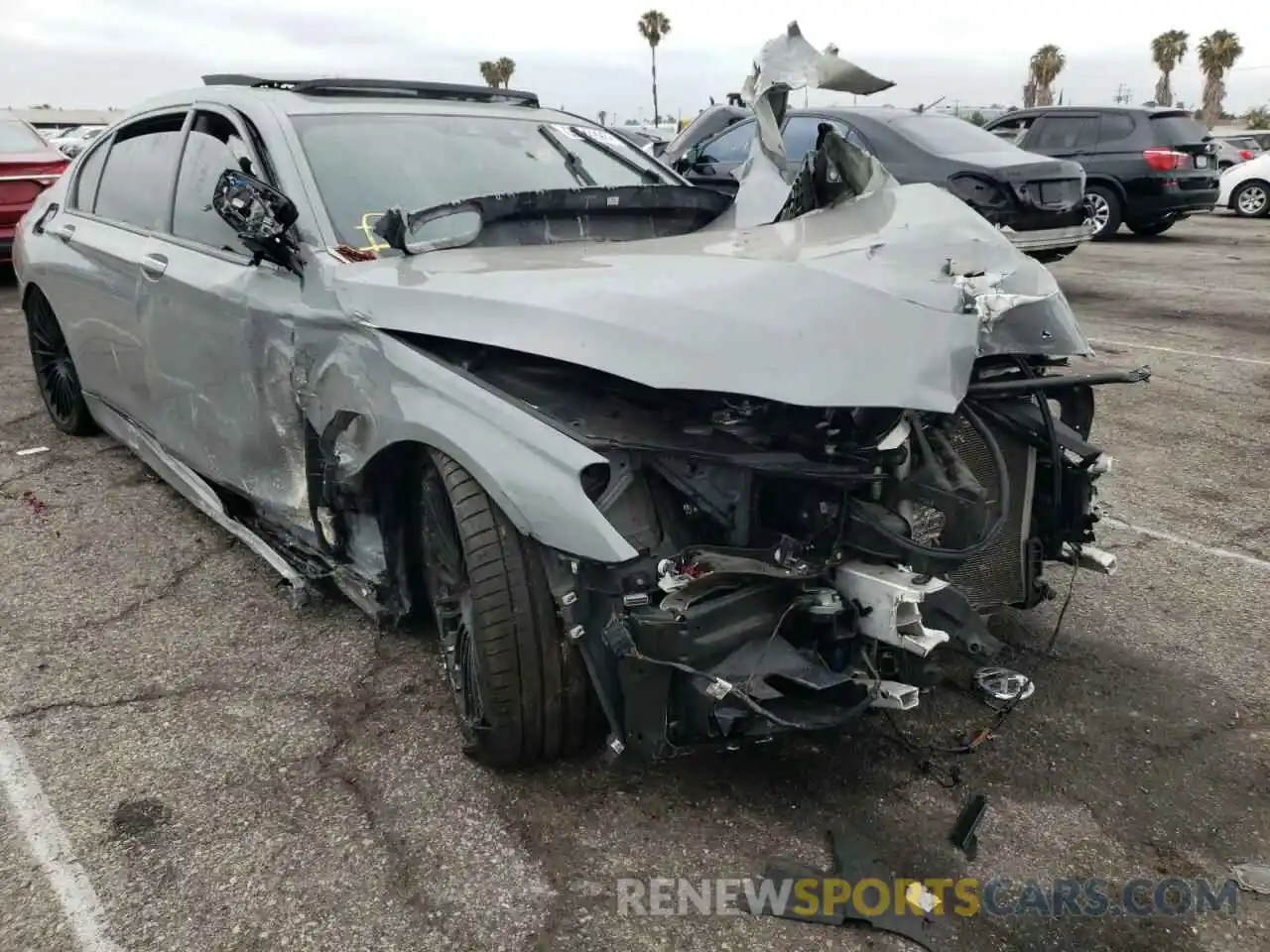 1 Photograph of a damaged car WBA7F2C11KB242328 BMW 7 SERIES 2019