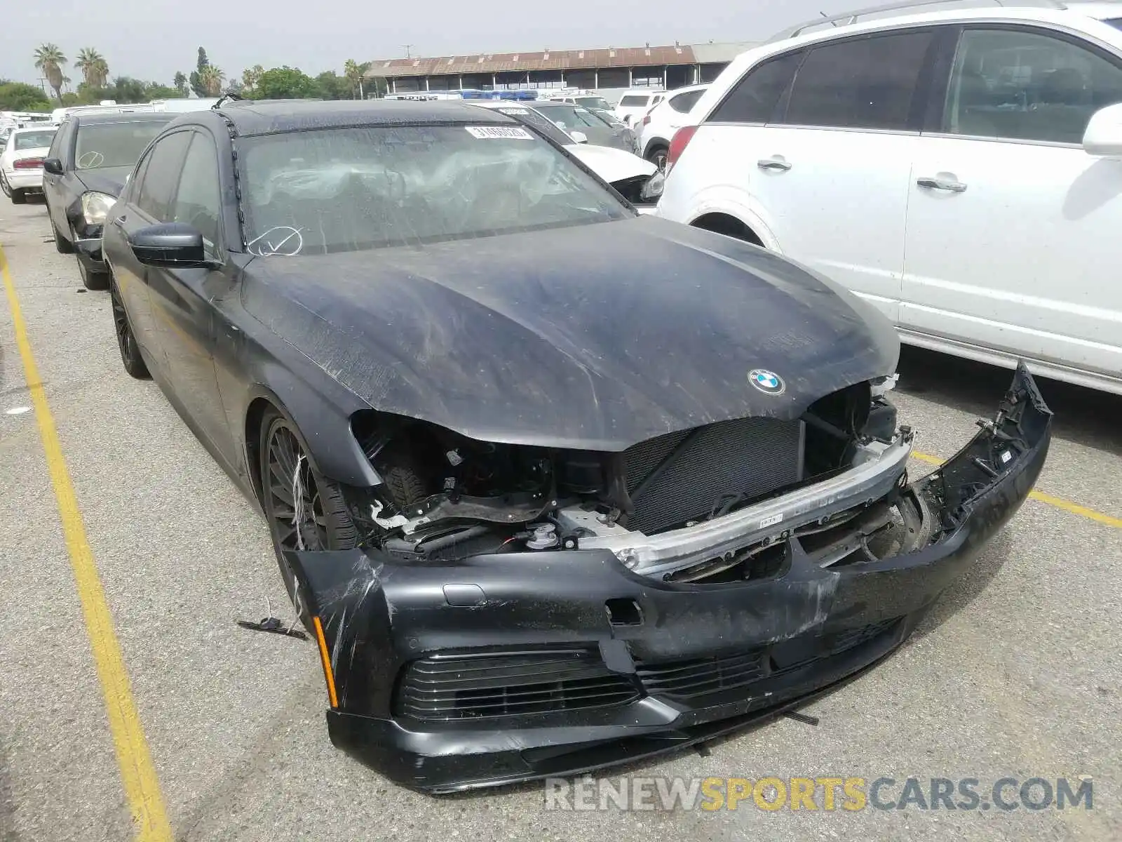 1 Photograph of a damaged car WBA7F2C11KB242362 BMW 7 SERIES 2019