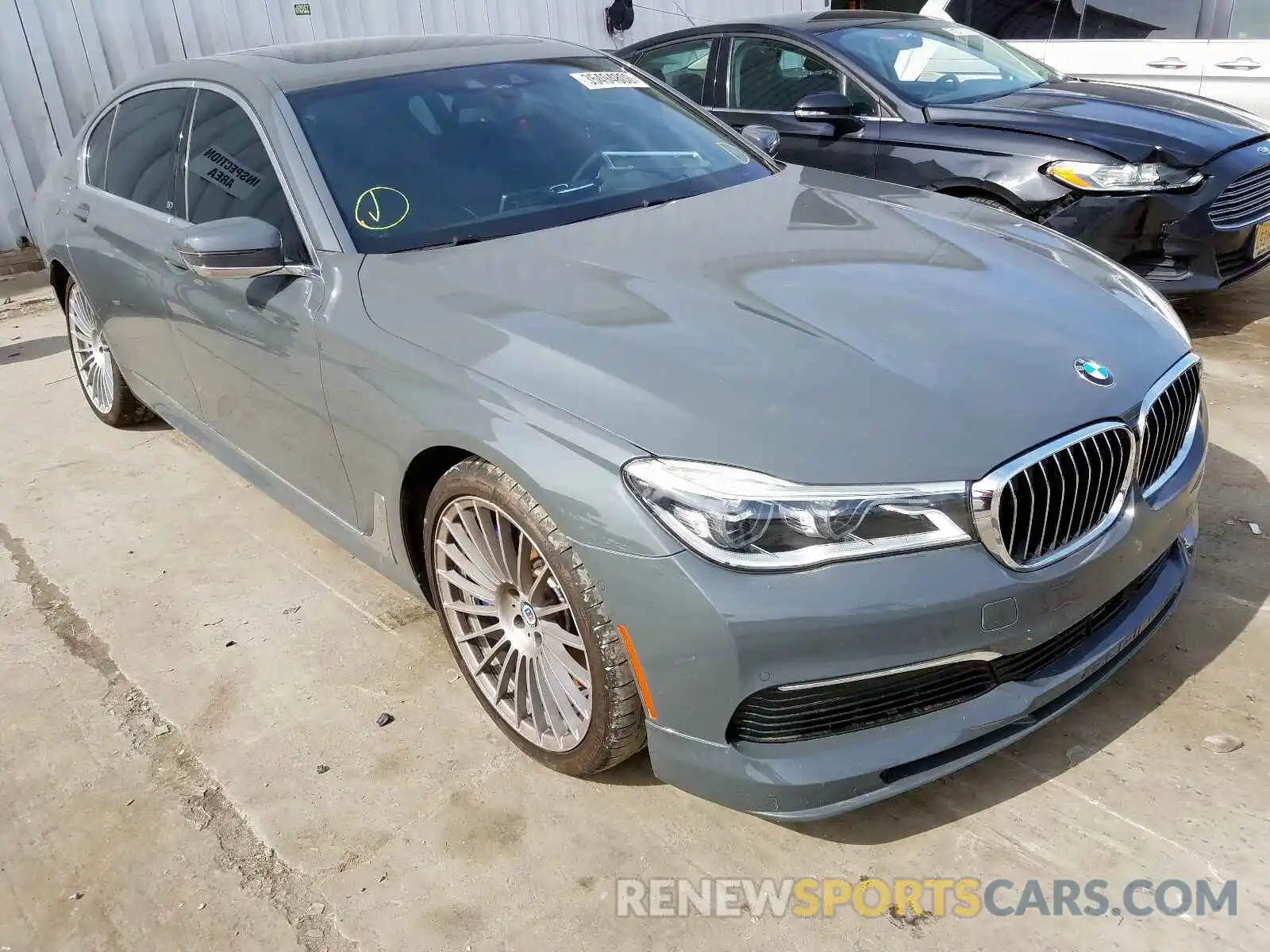 1 Photograph of a damaged car WBA7F2C17KB242320 BMW 7 SERIES 2019