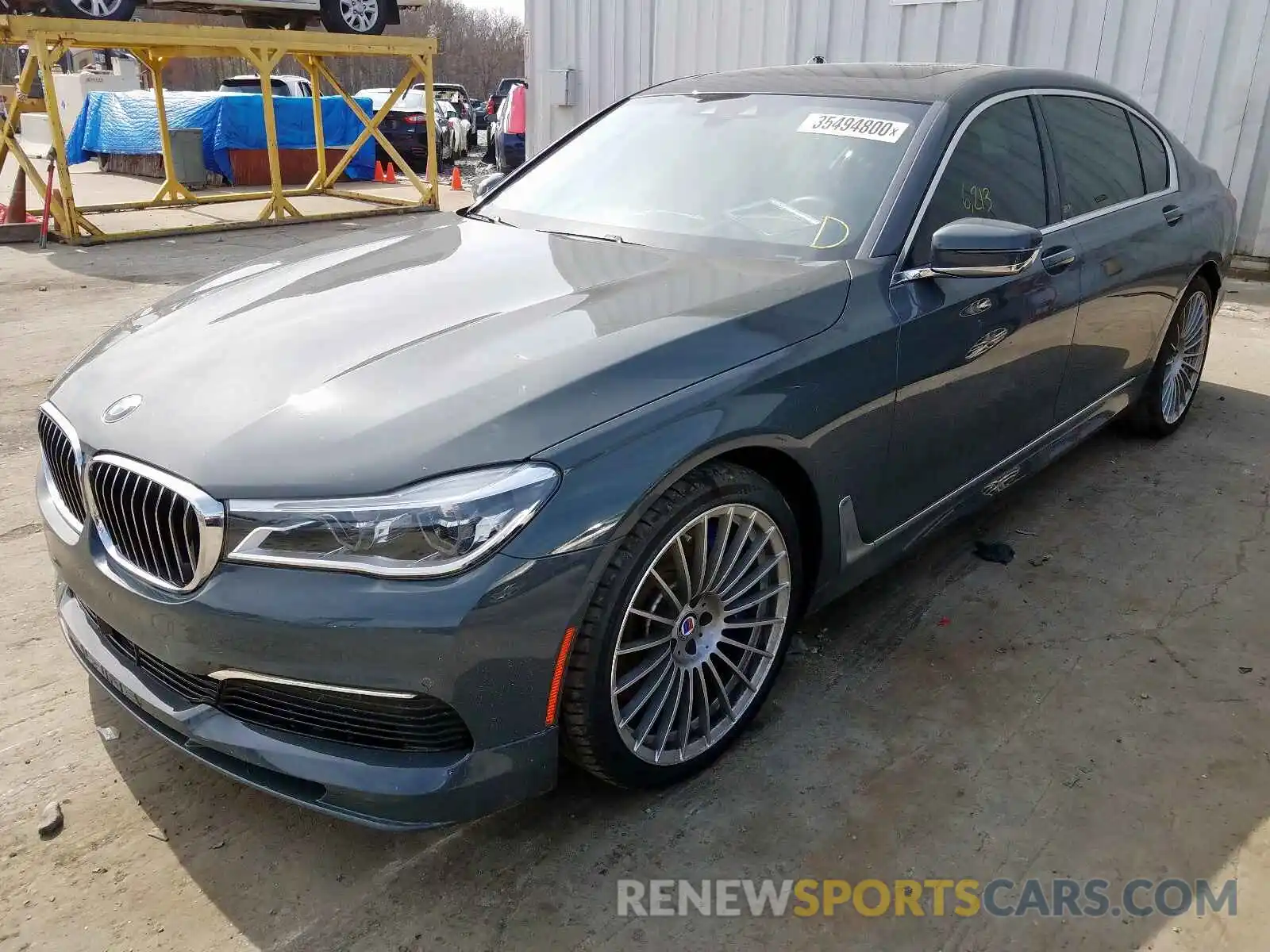 2 Photograph of a damaged car WBA7F2C17KB242320 BMW 7 SERIES 2019