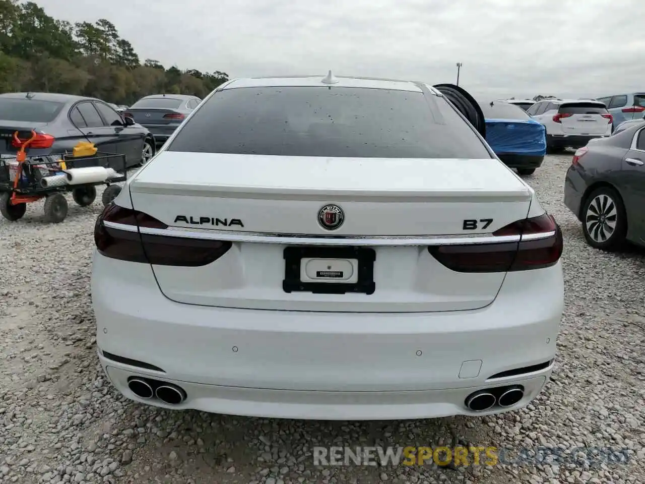 6 Photograph of a damaged car WBA7F2C17KB242401 BMW 7 SERIES 2019