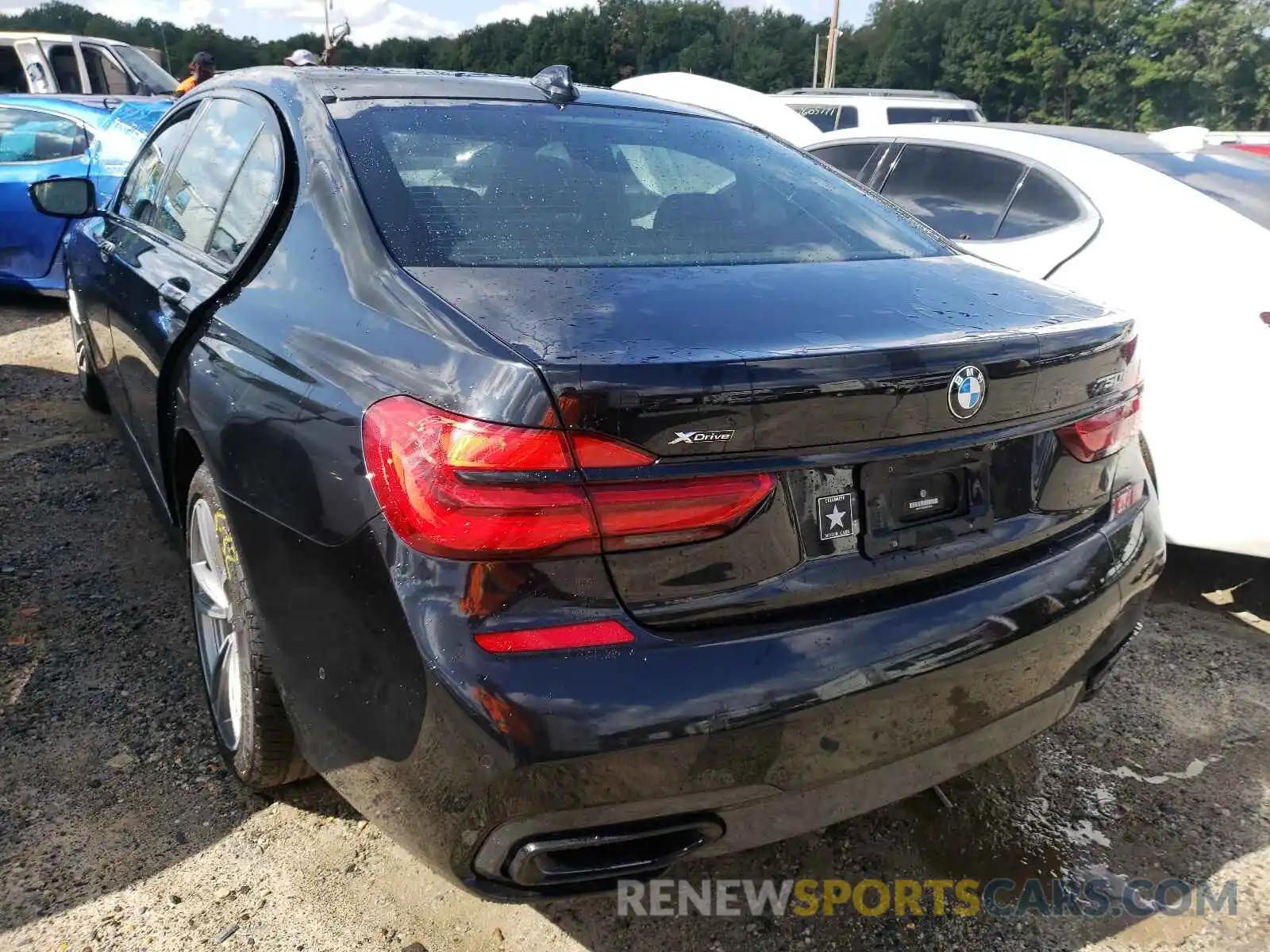 3 Photograph of a damaged car WBA7F2C50KB239956 BMW 7 SERIES 2019