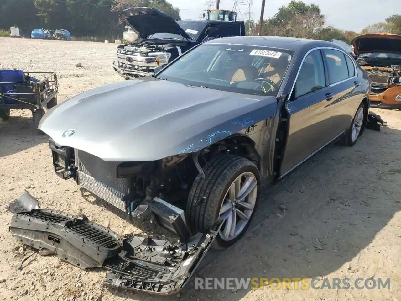 2 Photograph of a damaged car WBA7F2C51KB239271 BMW 7 SERIES 2019