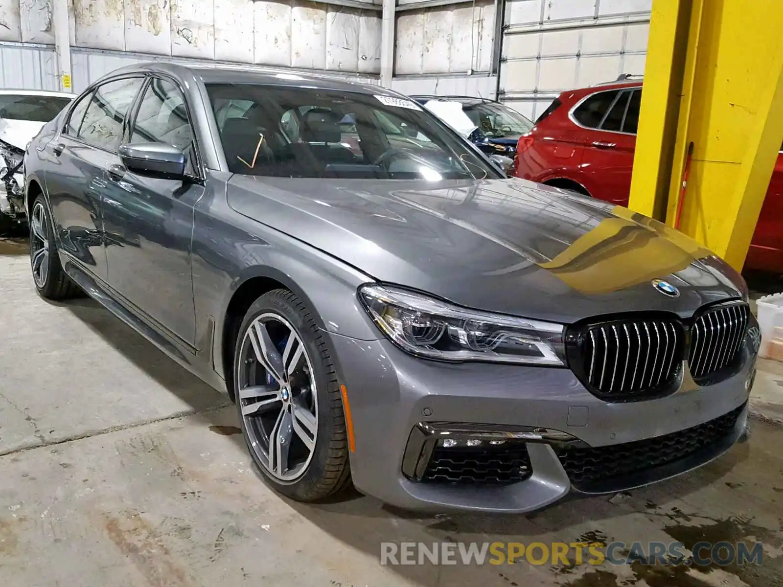 1 Photograph of a damaged car WBA7F2C51KB239397 BMW 7 SERIES 2019