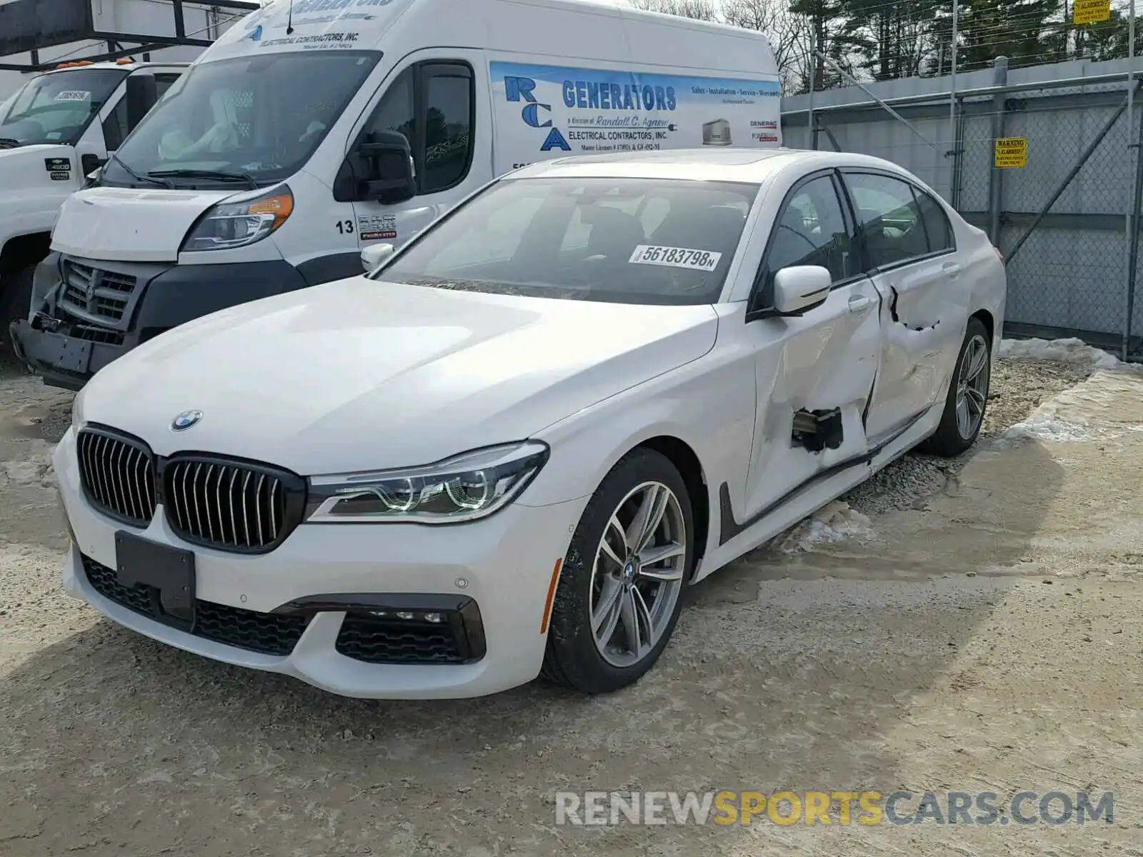2 Photograph of a damaged car WBA7F2C51KB239576 BMW 7 SERIES 2019
