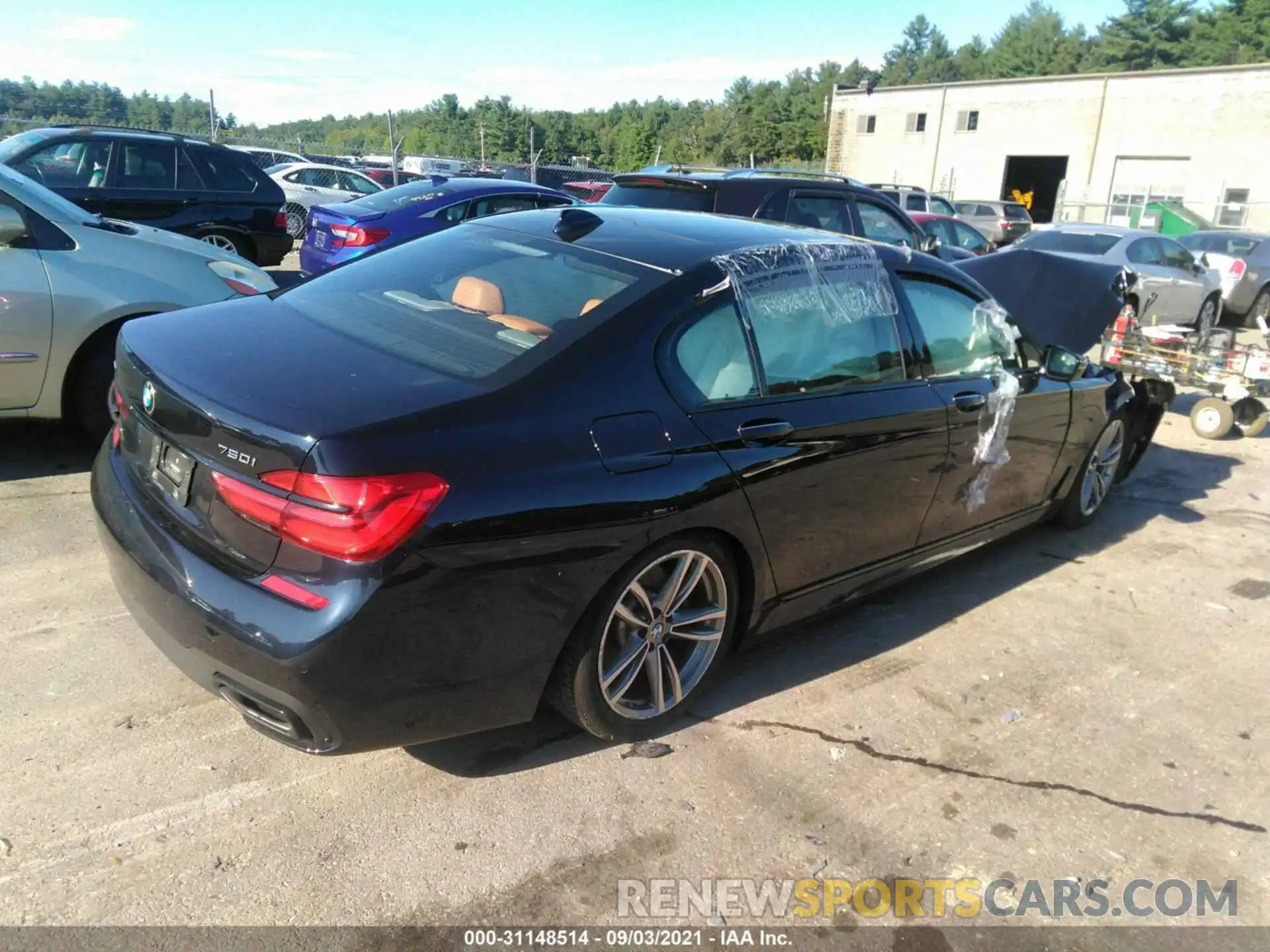 4 Photograph of a damaged car WBA7F2C51KB239965 BMW 7 SERIES 2019