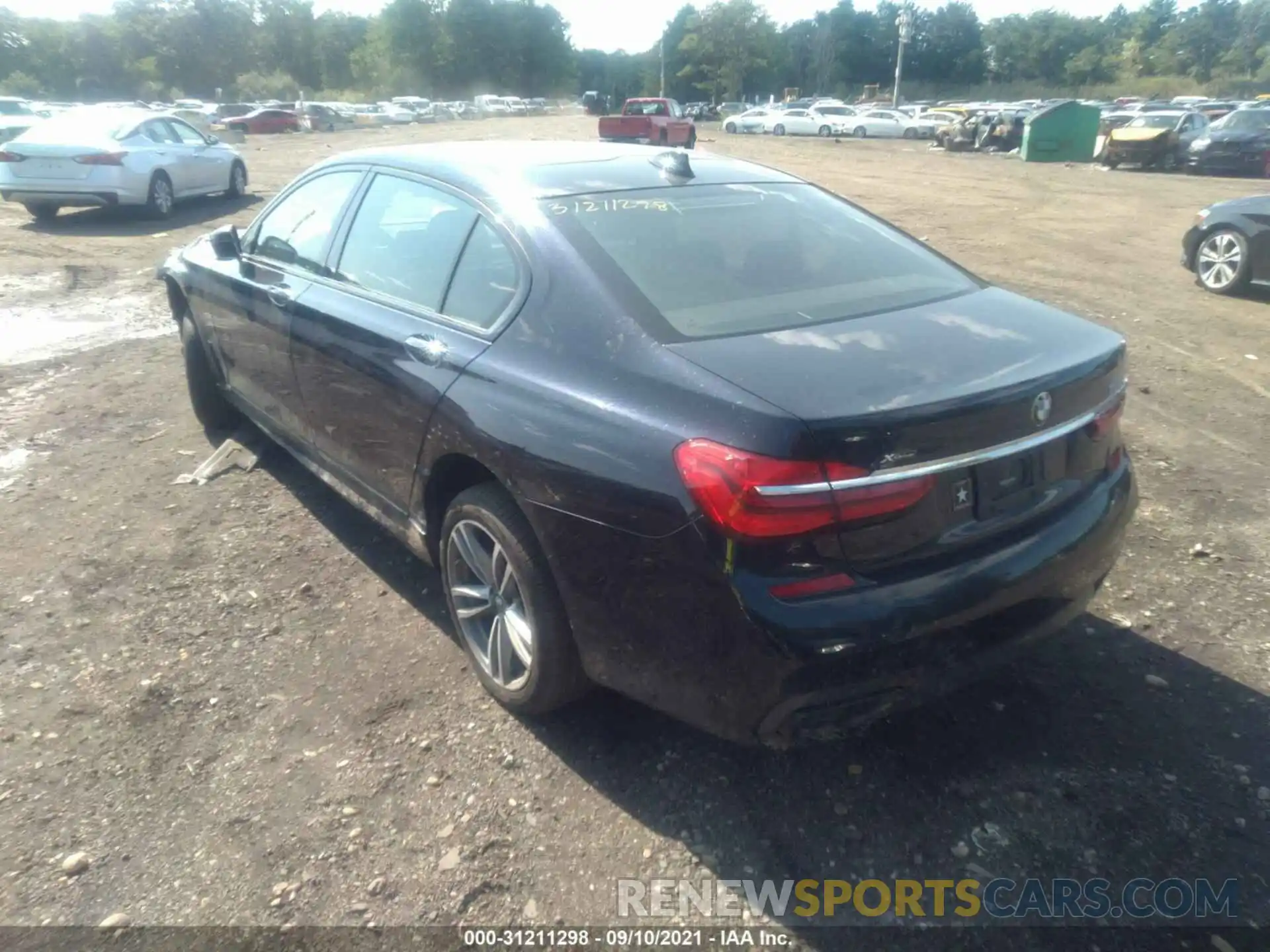 3 Photograph of a damaged car WBA7F2C52KB239599 BMW 7 SERIES 2019