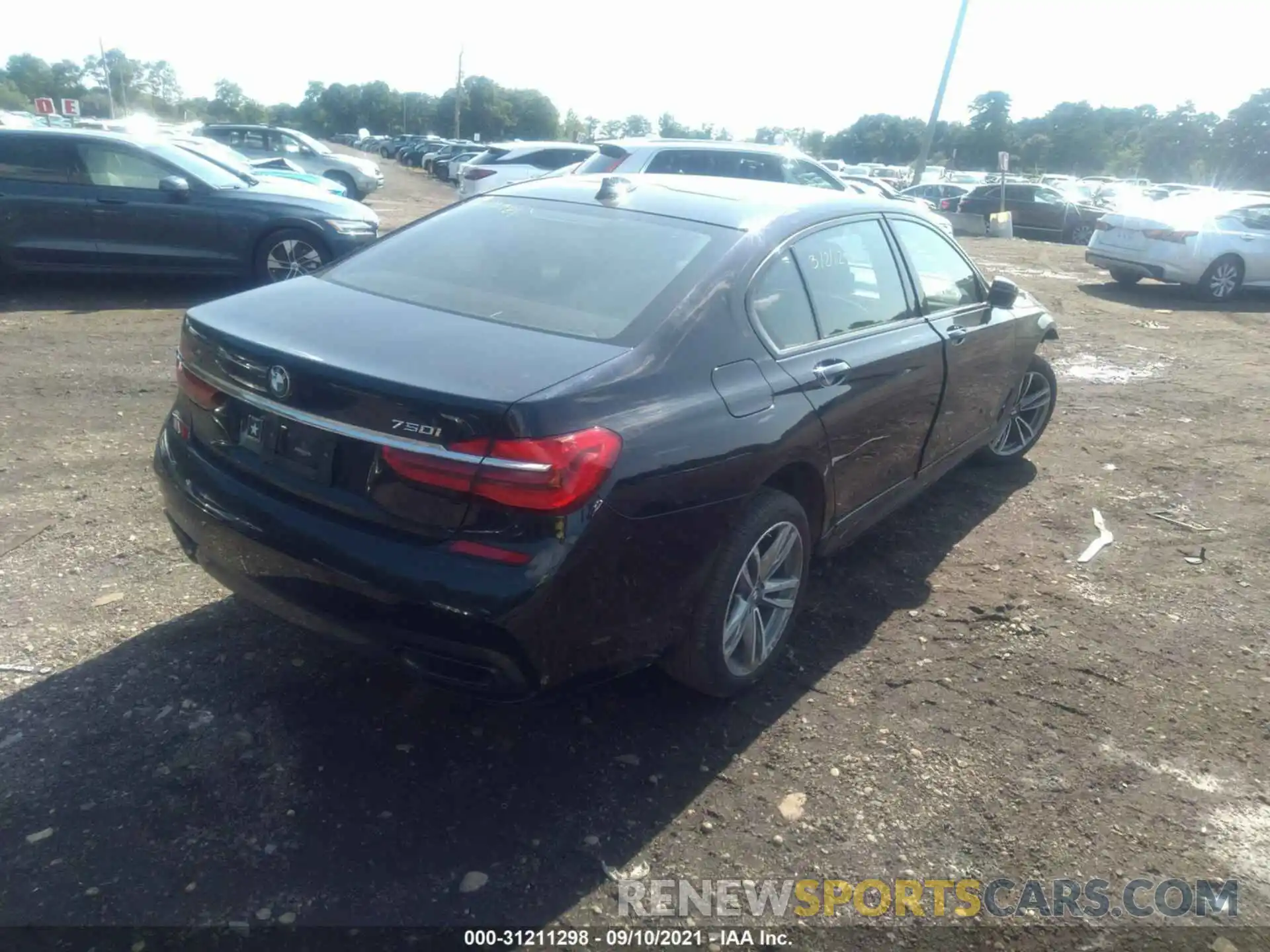 4 Photograph of a damaged car WBA7F2C52KB239599 BMW 7 SERIES 2019