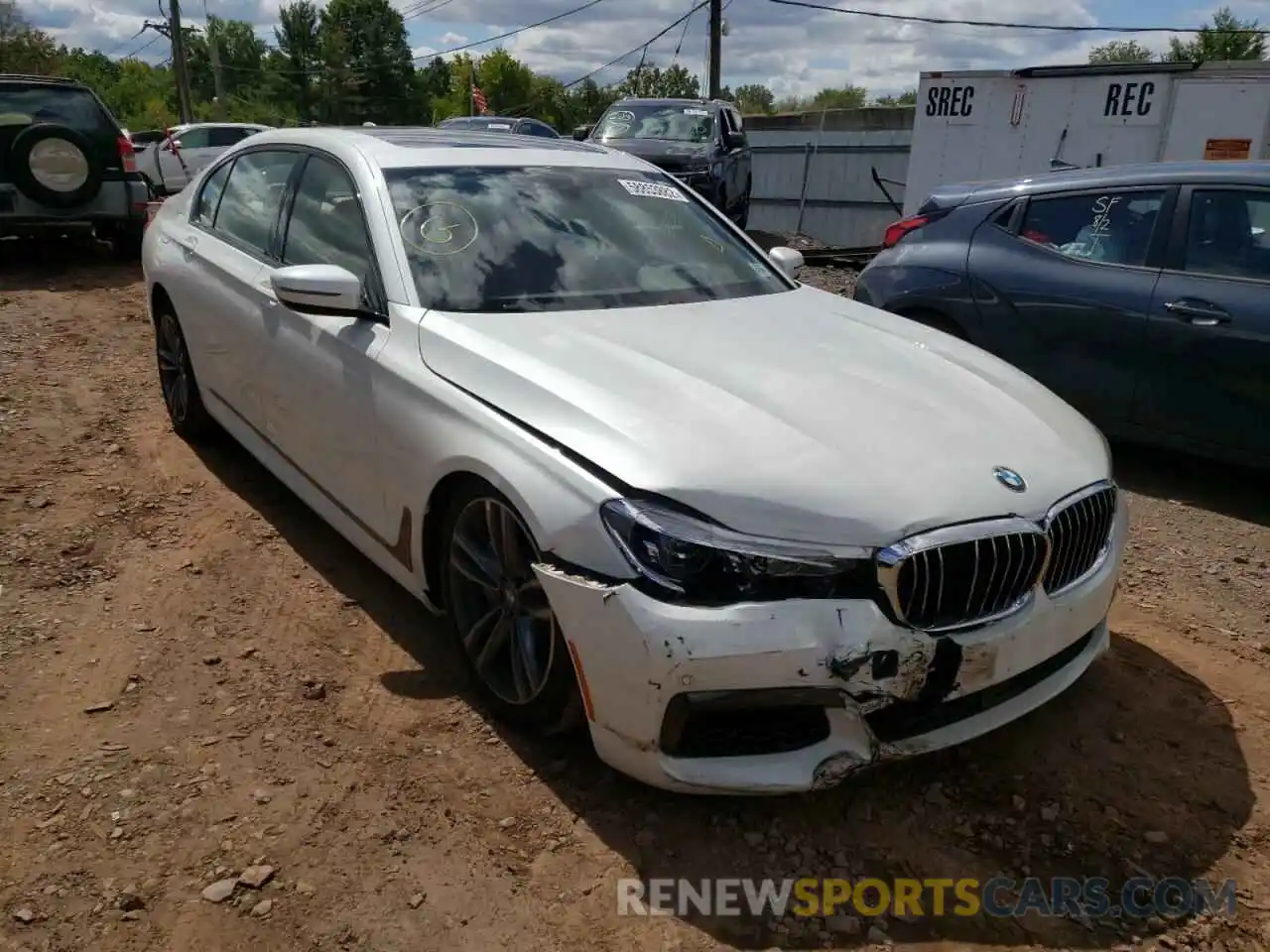 1 Photograph of a damaged car WBA7F2C52KB240204 BMW 7 SERIES 2019