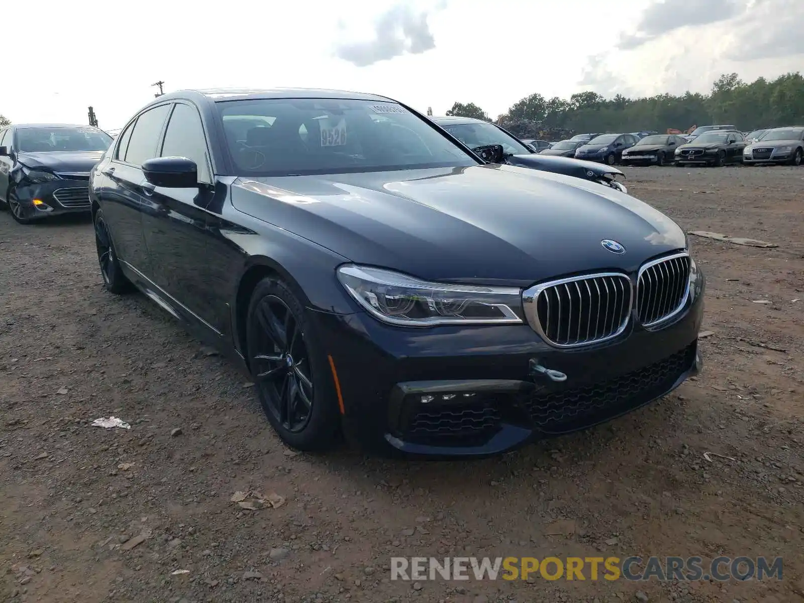 1 Photograph of a damaged car WBA7F2C53KB240423 BMW 7 SERIES 2019