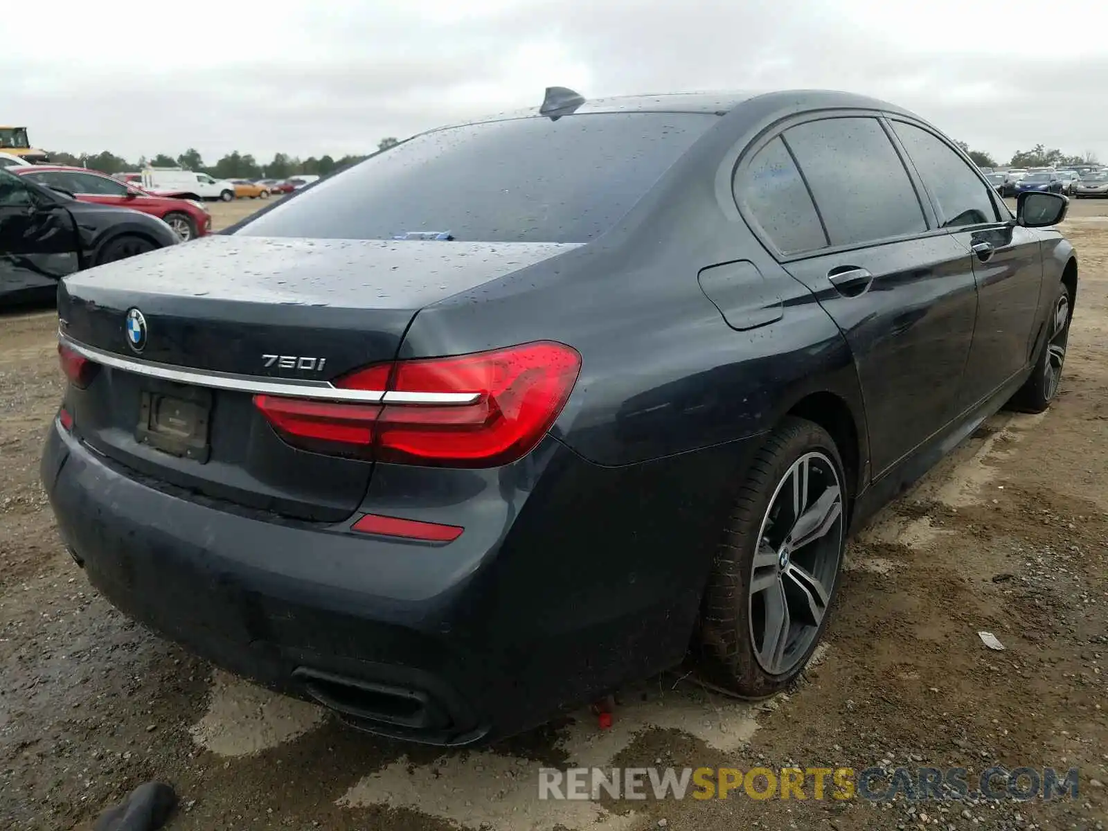 4 Фотография поврежденного автомобиля WBA7F2C53KB240633 BMW 7 SERIES 2019