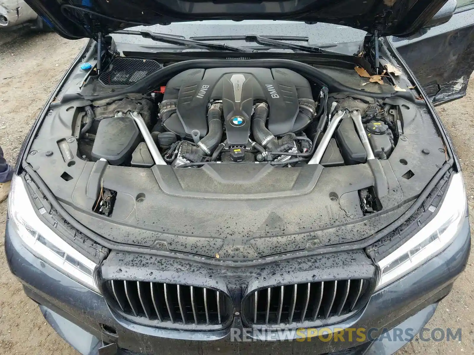 7 Фотография поврежденного автомобиля WBA7F2C53KB240633 BMW 7 SERIES 2019