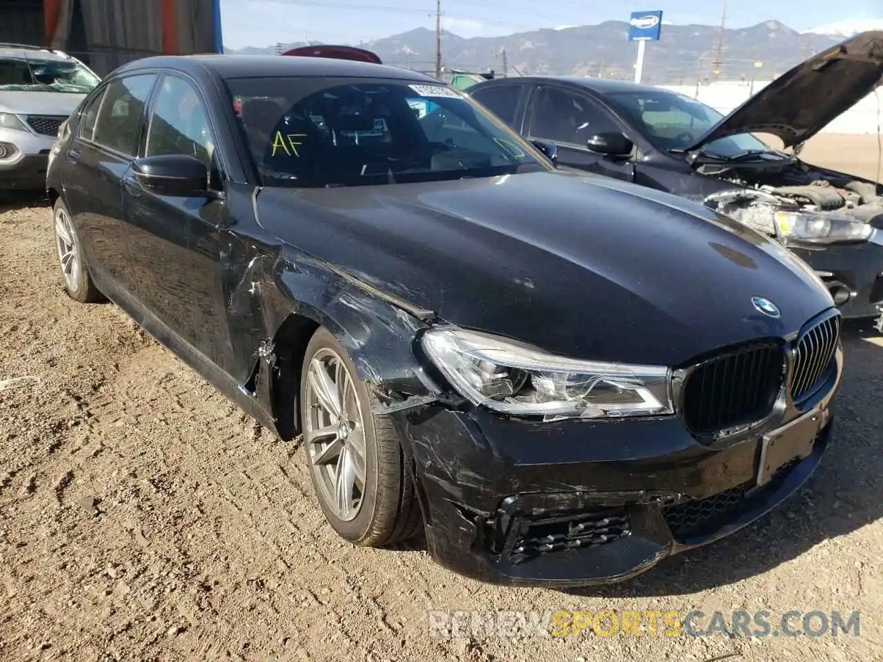 1 Photograph of a damaged car WBA7F2C54KB239295 BMW 7 SERIES 2019