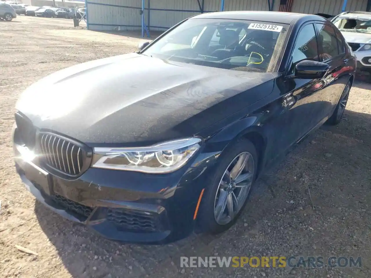 2 Photograph of a damaged car WBA7F2C54KB239295 BMW 7 SERIES 2019