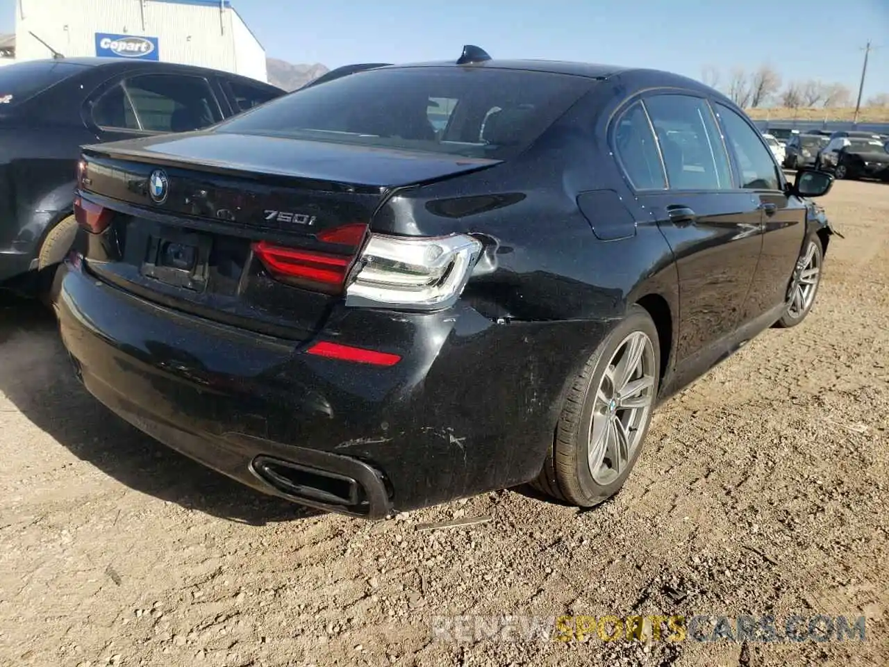 4 Photograph of a damaged car WBA7F2C54KB239295 BMW 7 SERIES 2019