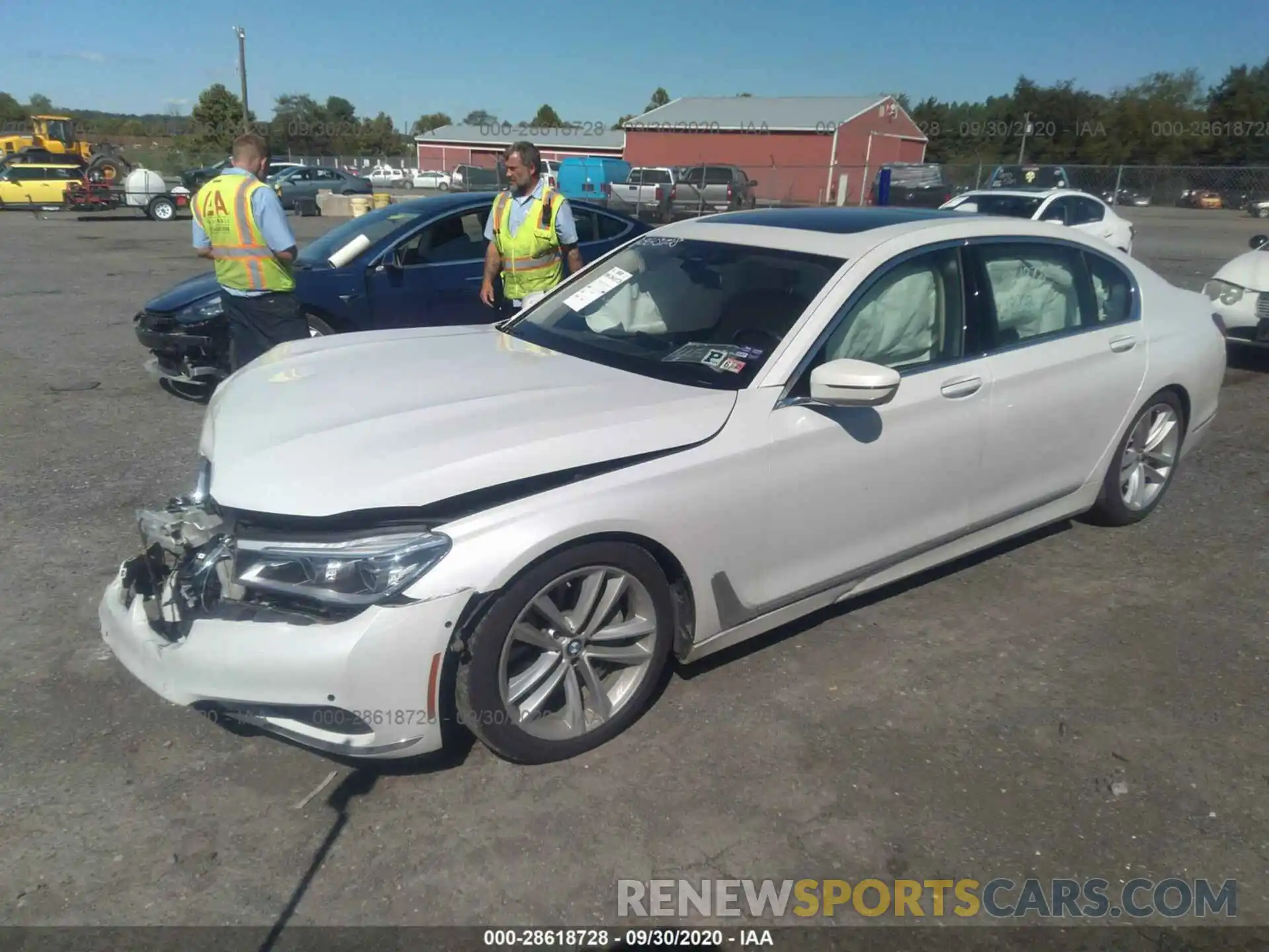 2 Photograph of a damaged car WBA7F2C54KB239393 BMW 7 SERIES 2019