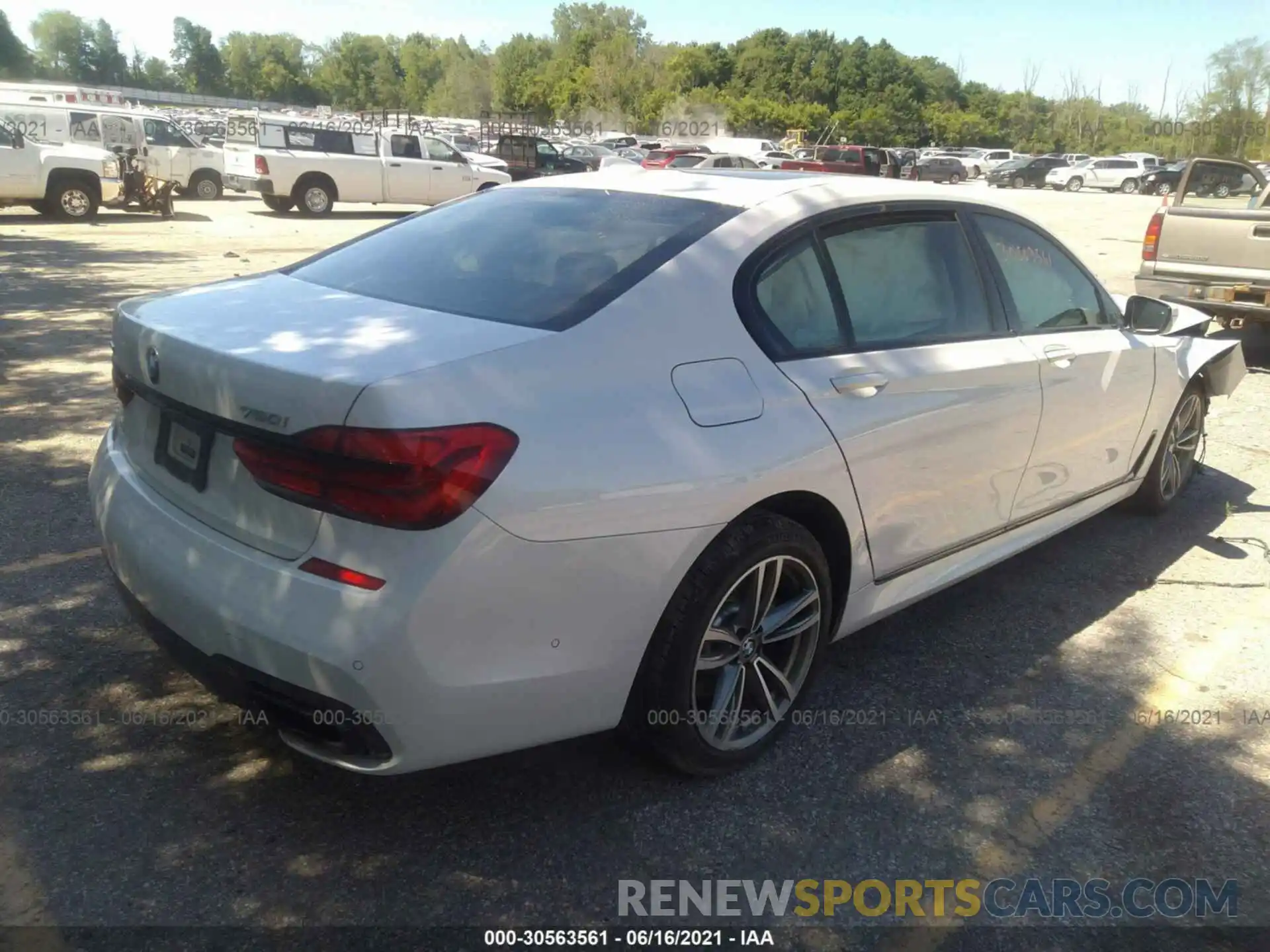 4 Photograph of a damaged car WBA7F2C54KB239944 BMW 7 SERIES 2019