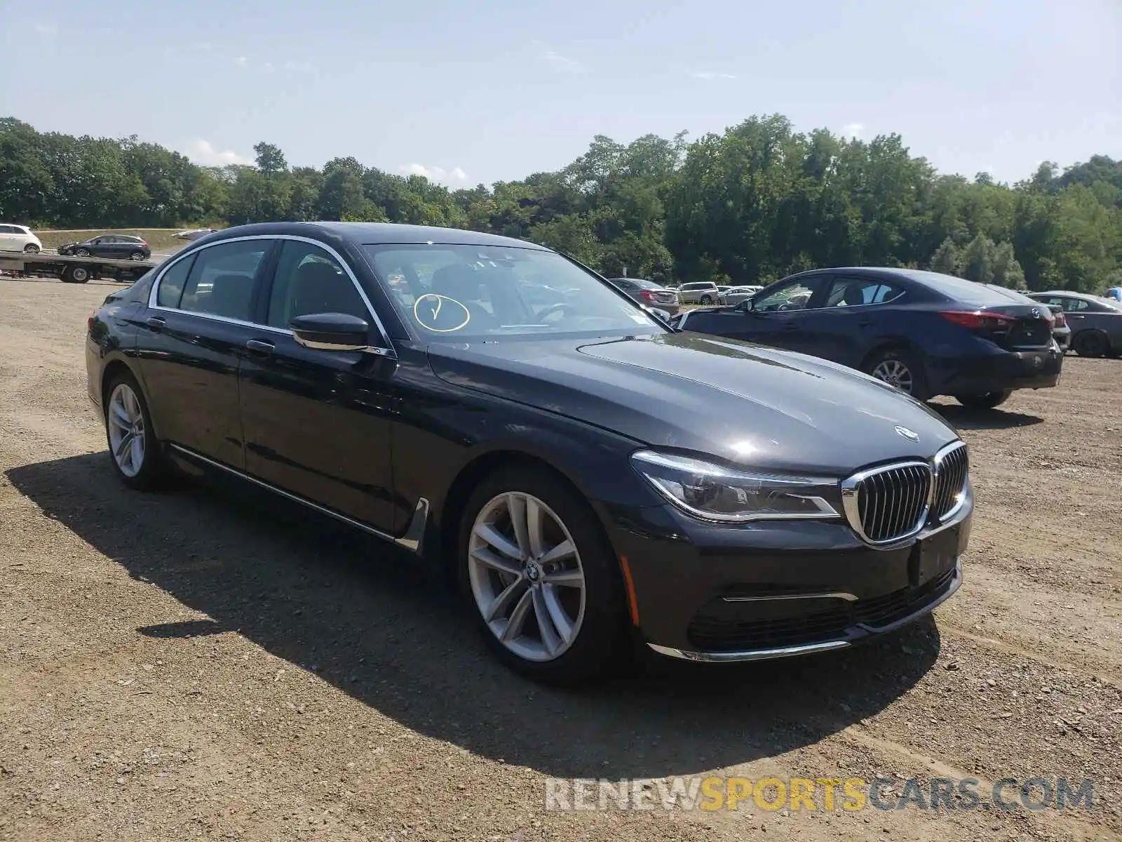 1 Photograph of a damaged car WBA7F2C54KB240222 BMW 7 SERIES 2019