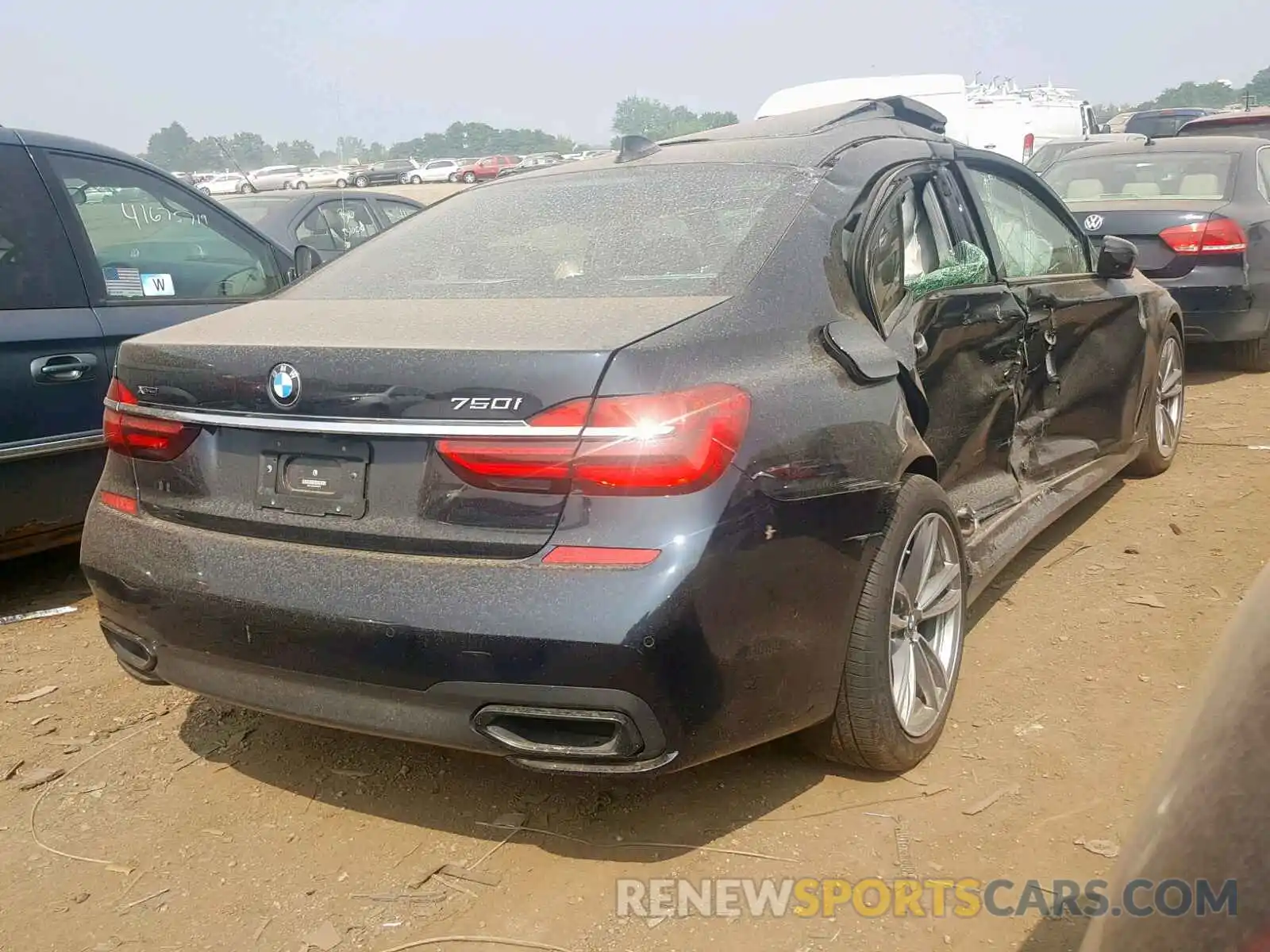 4 Photograph of a damaged car WBA7F2C55KB240553 BMW 7 SERIES 2019