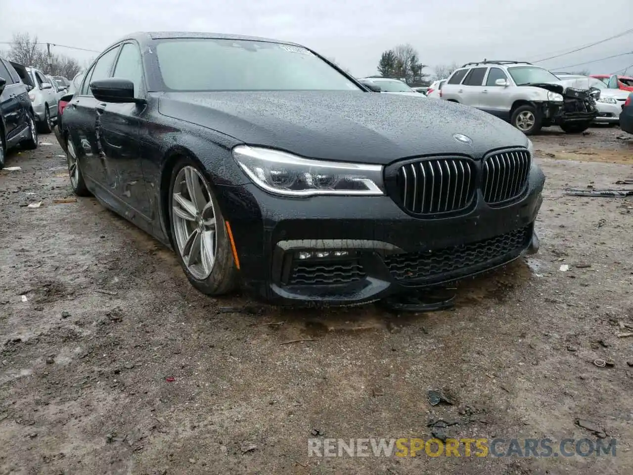 1 Photograph of a damaged car WBA7F2C56KB240531 BMW 7 SERIES 2019