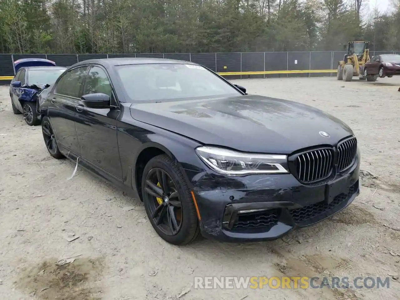 1 Photograph of a damaged car WBA7F2C57KB239601 BMW 7 SERIES 2019