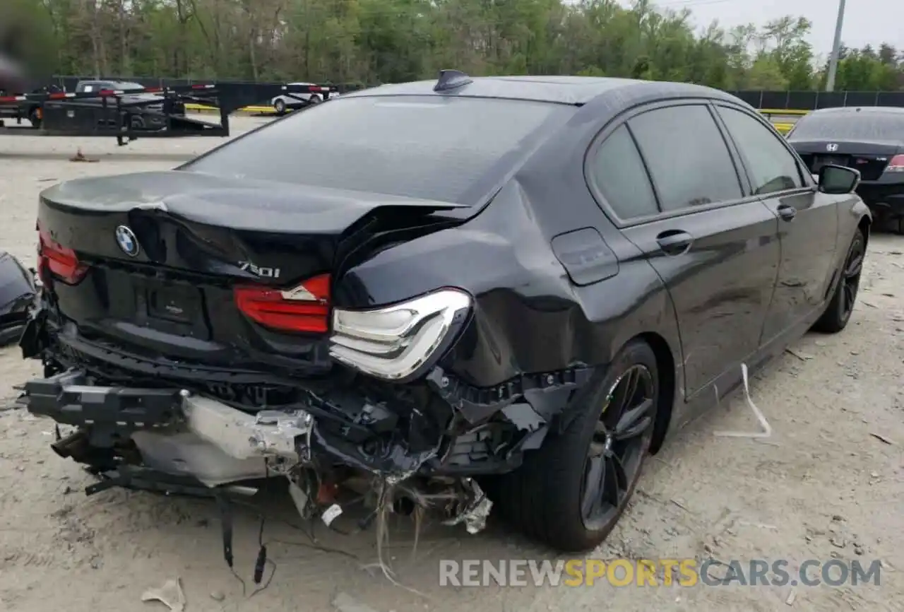 4 Photograph of a damaged car WBA7F2C57KB239601 BMW 7 SERIES 2019