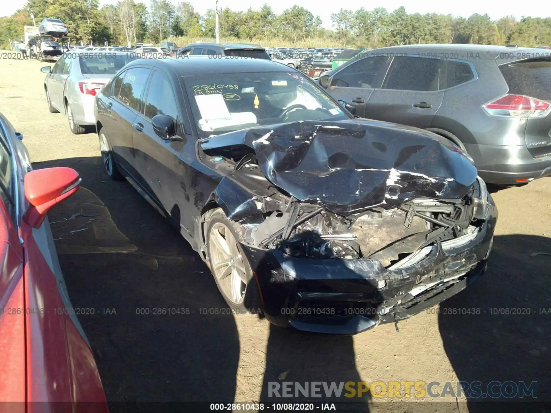 1 Photograph of a damaged car WBA7F2C57KB240392 BMW 7 SERIES 2019