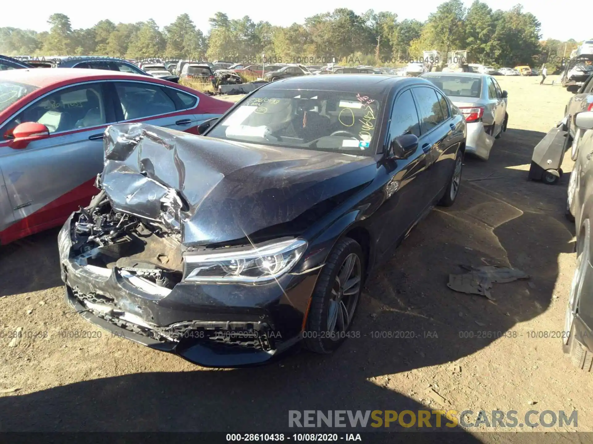 2 Photograph of a damaged car WBA7F2C57KB240392 BMW 7 SERIES 2019