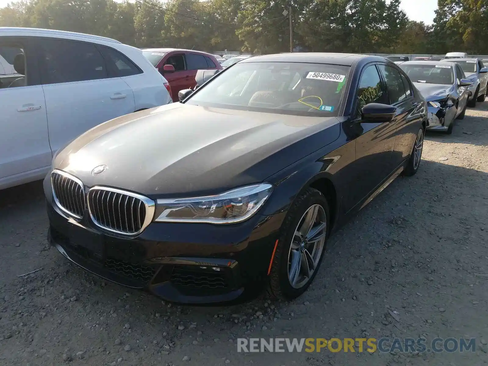 2 Photograph of a damaged car WBA7F2C58KB239445 BMW 7 SERIES 2019