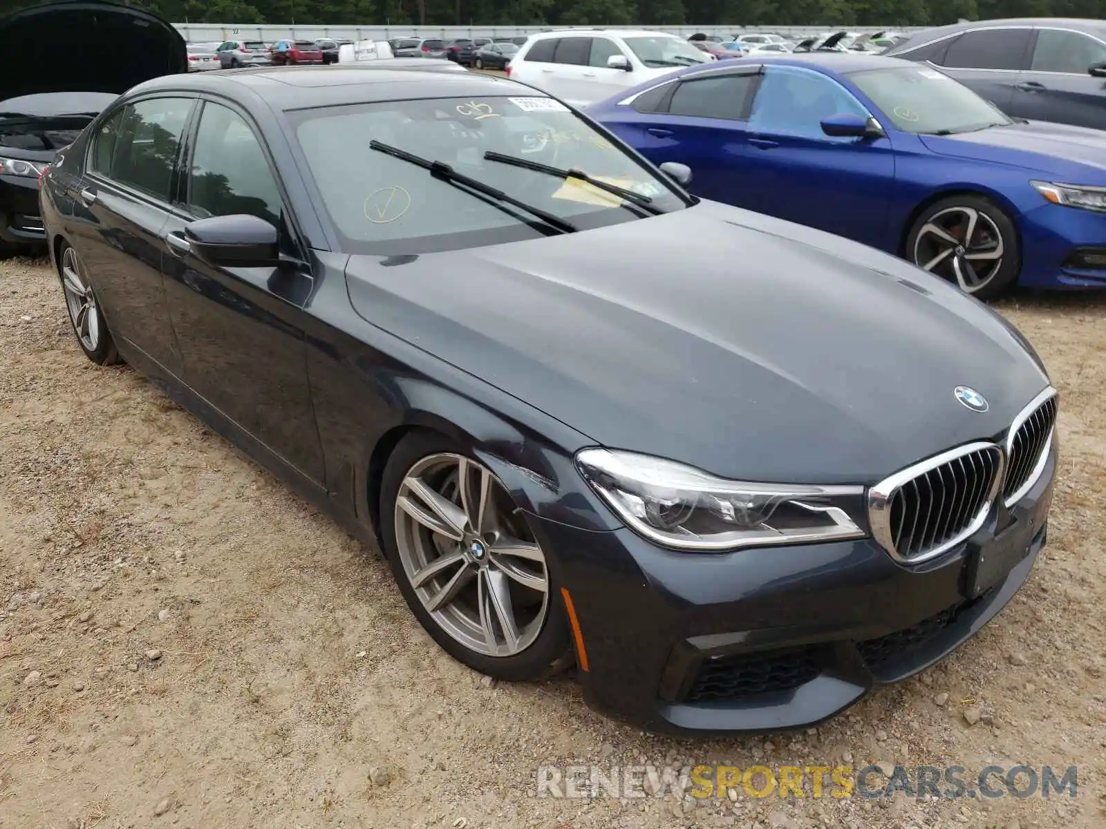 1 Photograph of a damaged car WBA7F2C59KB240426 BMW 7 SERIES 2019