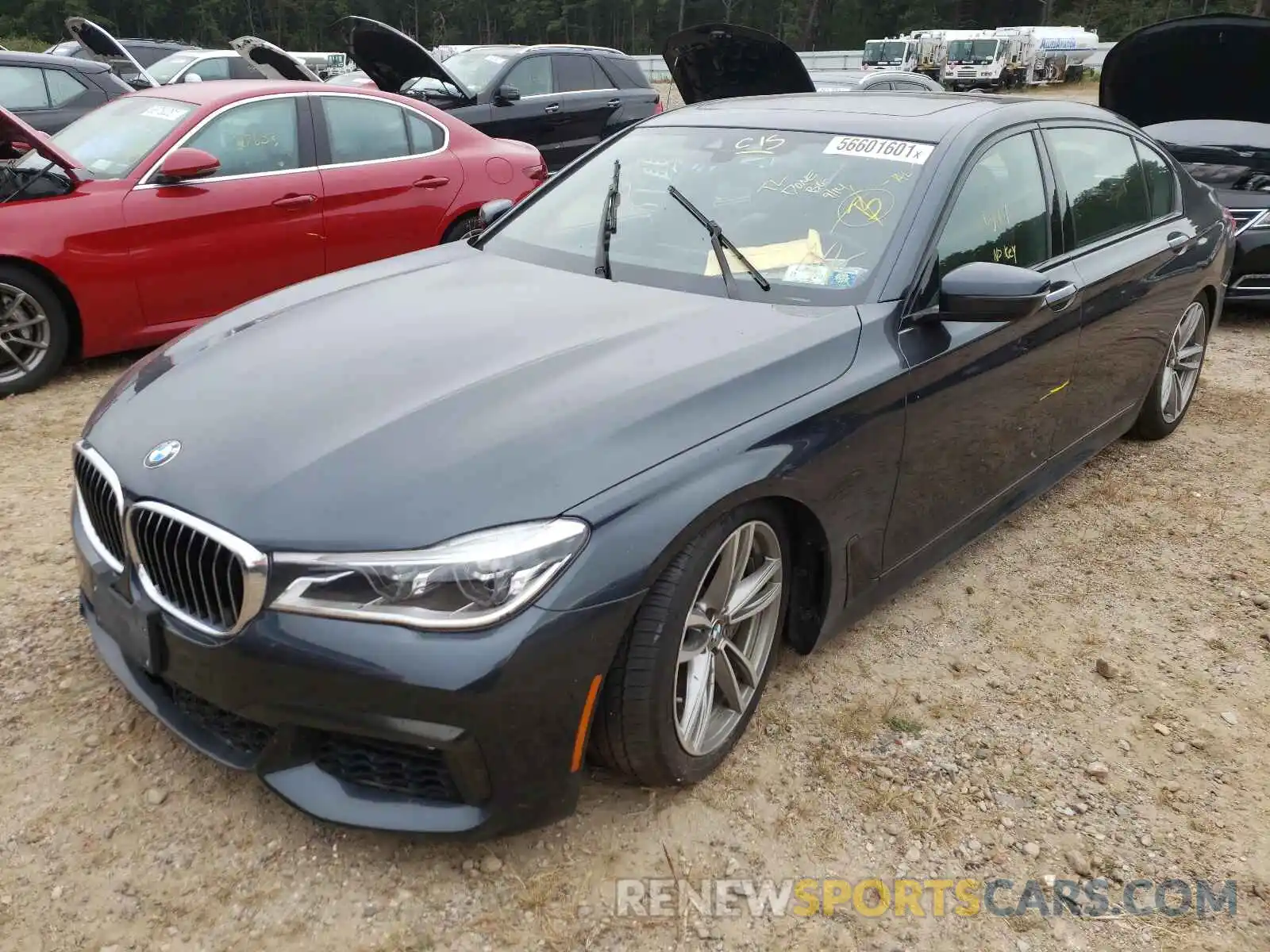 2 Photograph of a damaged car WBA7F2C59KB240426 BMW 7 SERIES 2019