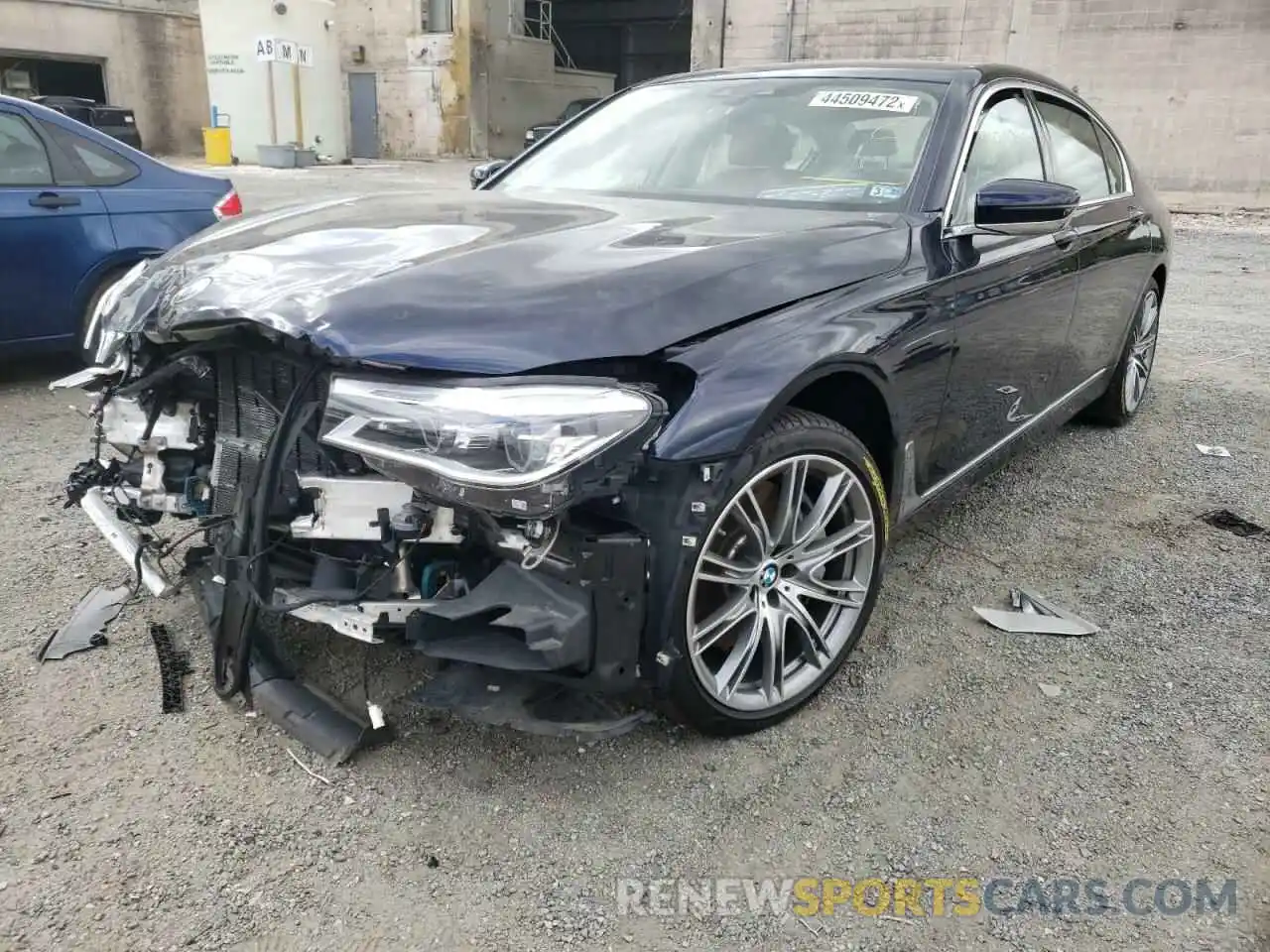 2 Photograph of a damaged car WBA7F2C59KB240474 BMW 7 SERIES 2019