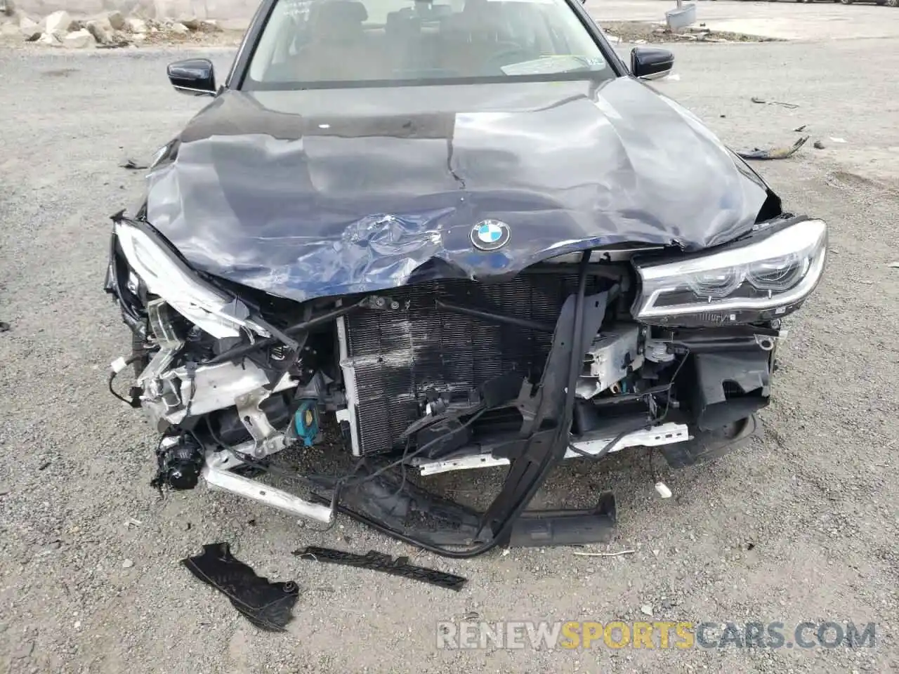 9 Photograph of a damaged car WBA7F2C59KB240474 BMW 7 SERIES 2019