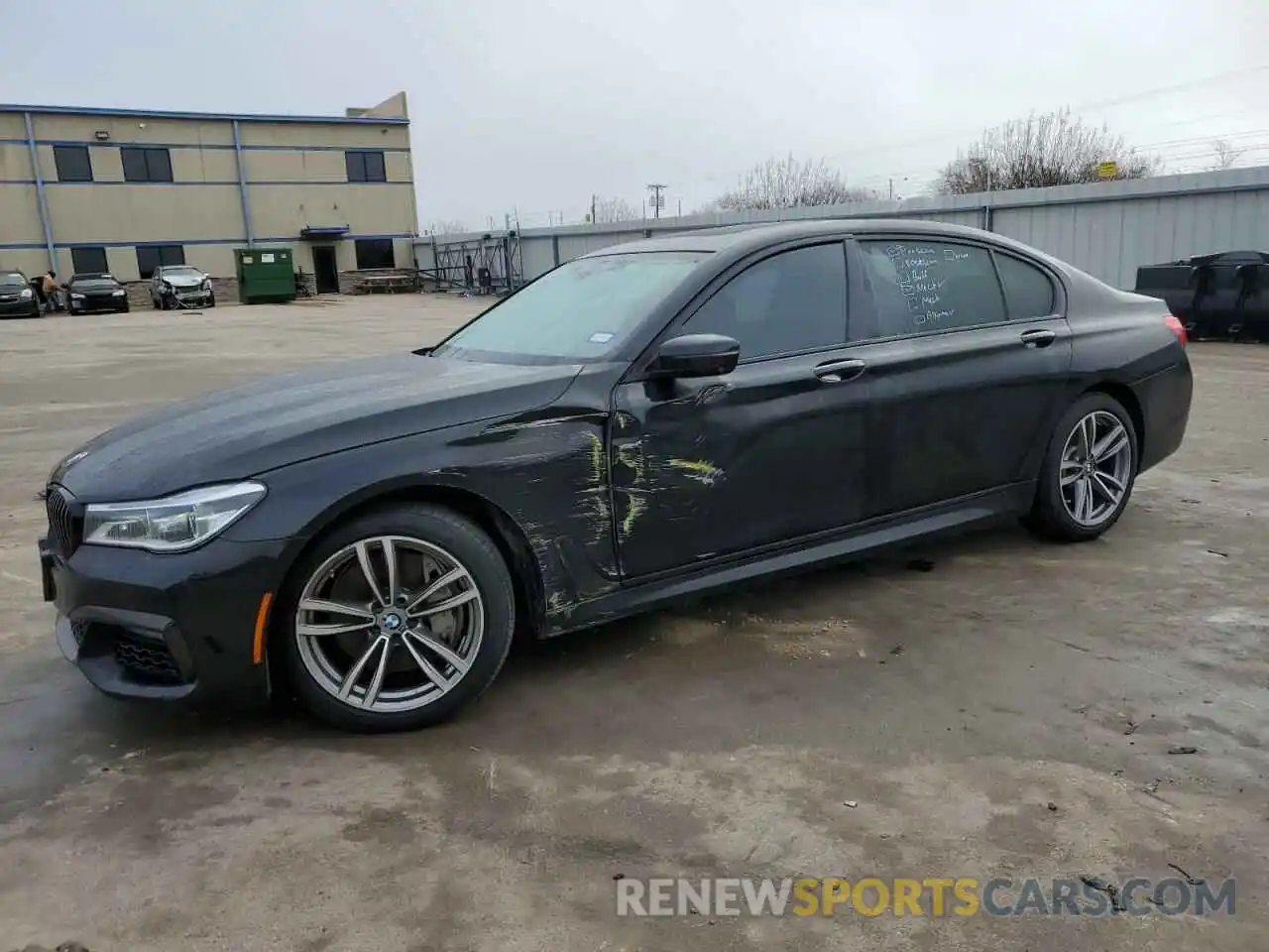 1 Photograph of a damaged car WBA7F2C5XKB239852 BMW 7 SERIES 2019