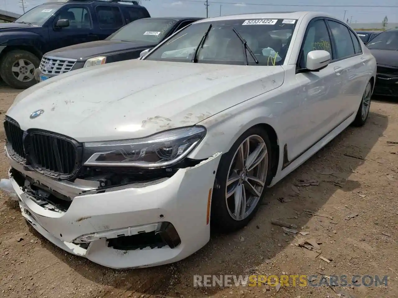 2 Photograph of a damaged car WBA7F2C5XKB240533 BMW 7 SERIES 2019