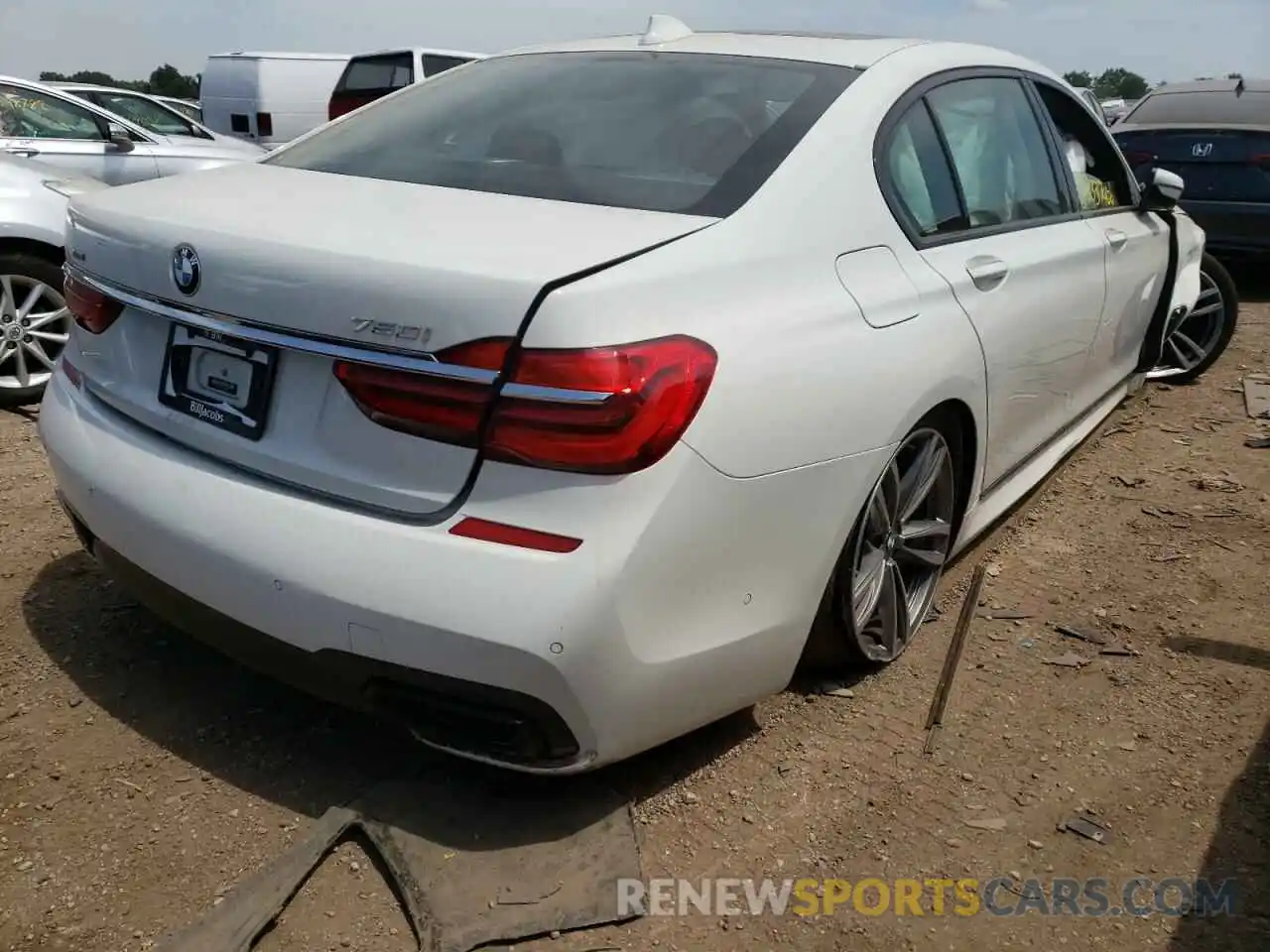 4 Photograph of a damaged car WBA7F2C5XKB240533 BMW 7 SERIES 2019