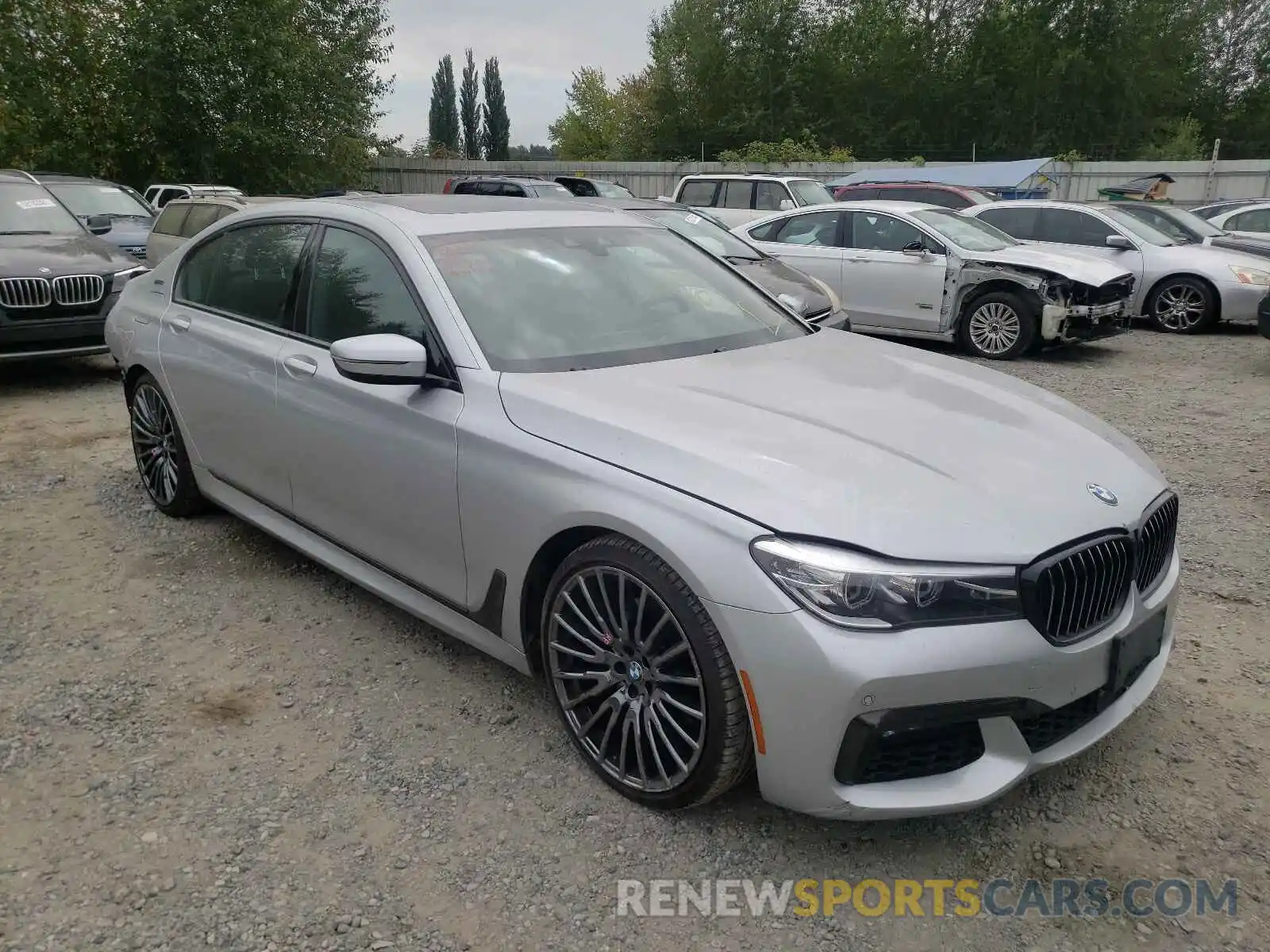 1 Photograph of a damaged car WBA7J2C54KB246438 BMW 7 SERIES 2019