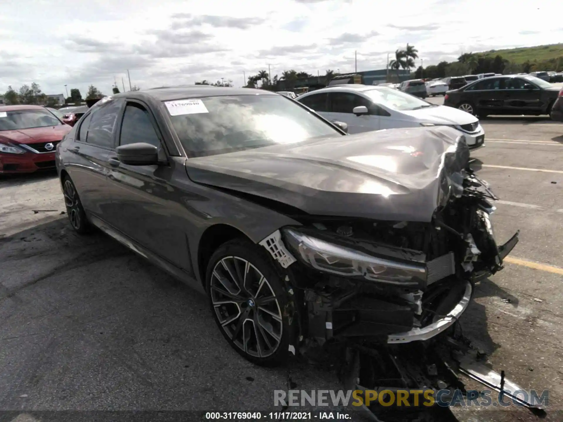 1 Photograph of a damaged car WBA7T2C00LCD68548 BMW 7 SERIES 2020