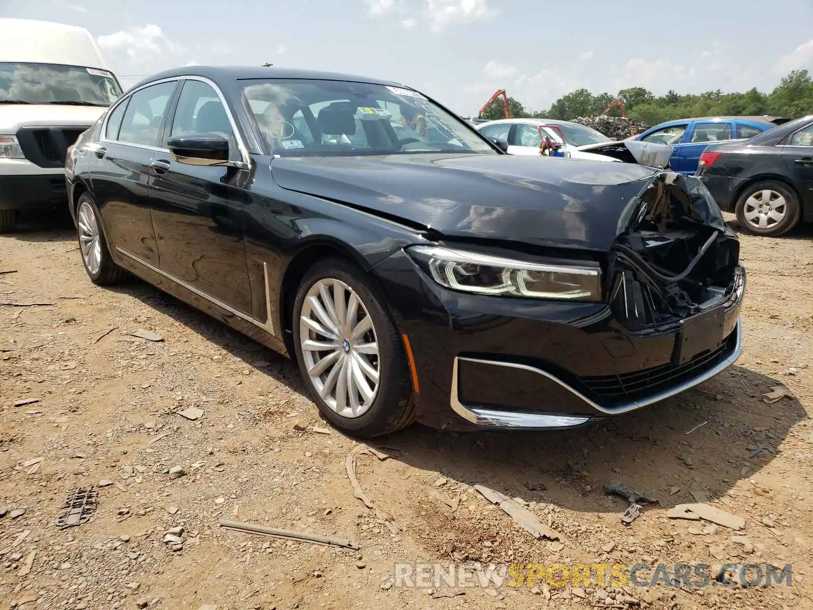 1 Photograph of a damaged car WBA7T2C00LCE41305 BMW 7 SERIES 2020