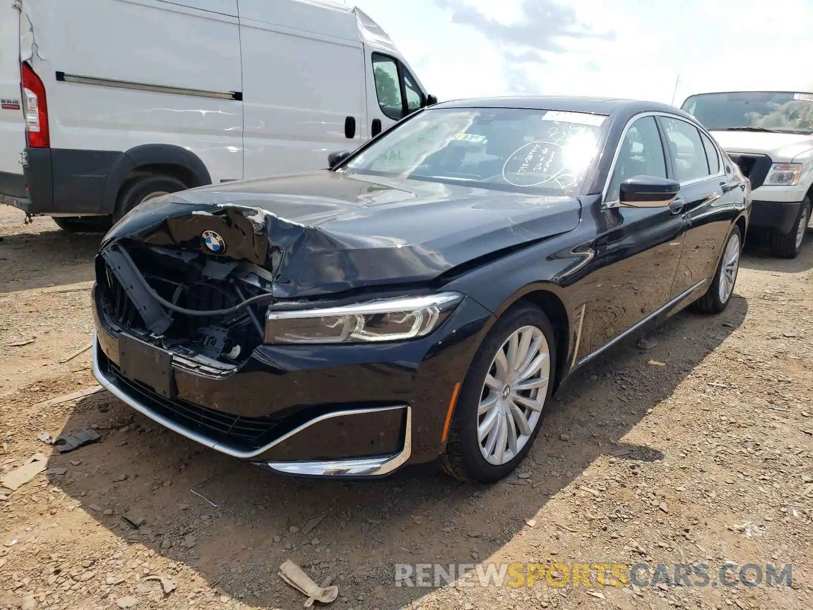 2 Photograph of a damaged car WBA7T2C00LCE41305 BMW 7 SERIES 2020