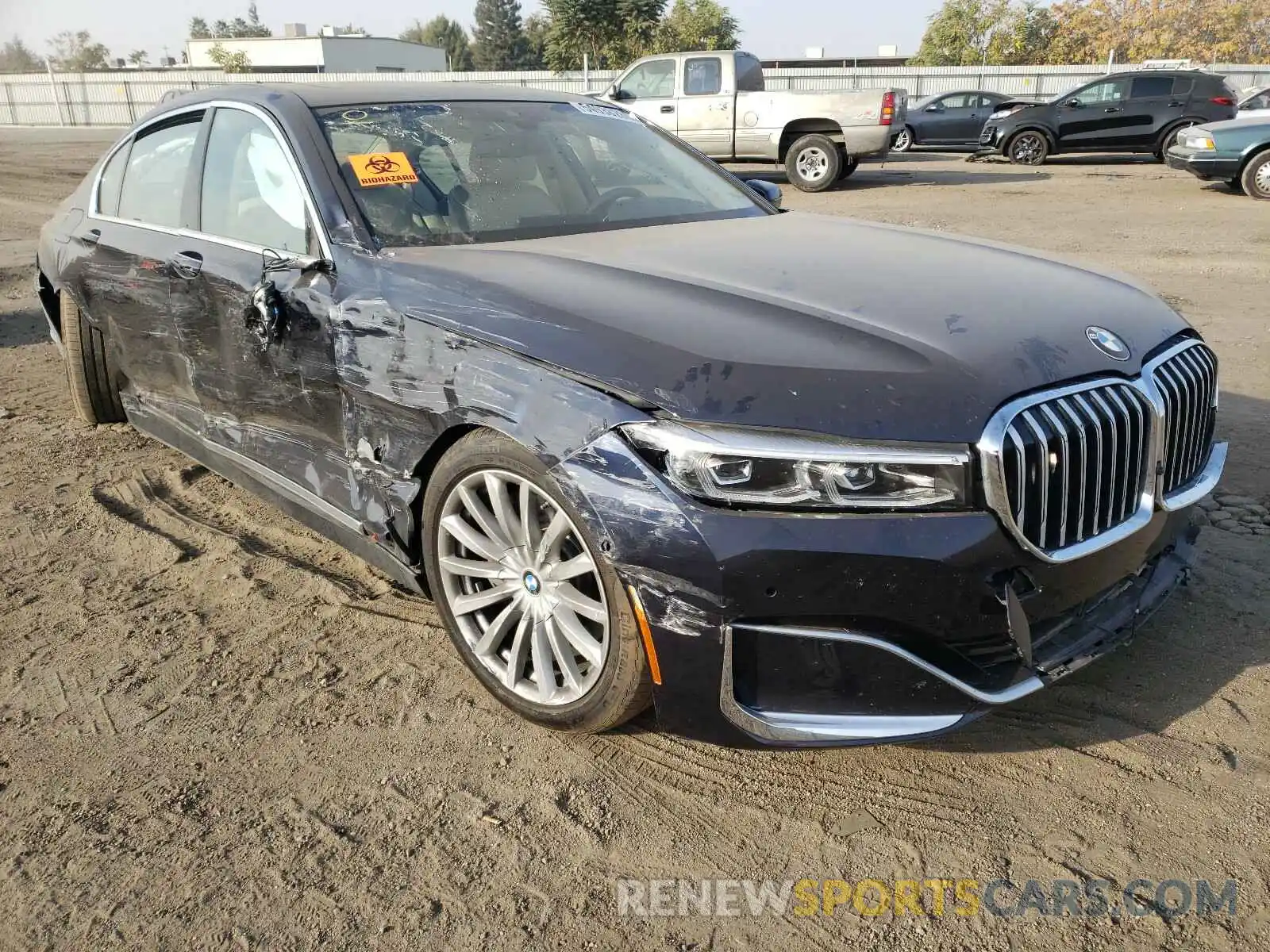 1 Photograph of a damaged car WBA7T2C00LGL17332 BMW 7 SERIES 2020