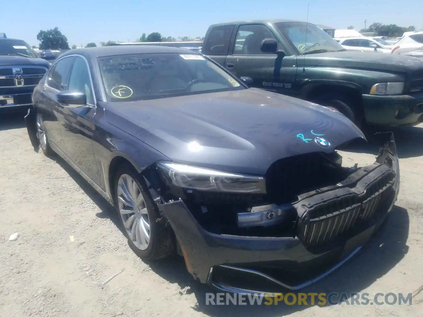 1 Photograph of a damaged car WBA7T2C01LCD35509 BMW 7 SERIES 2020