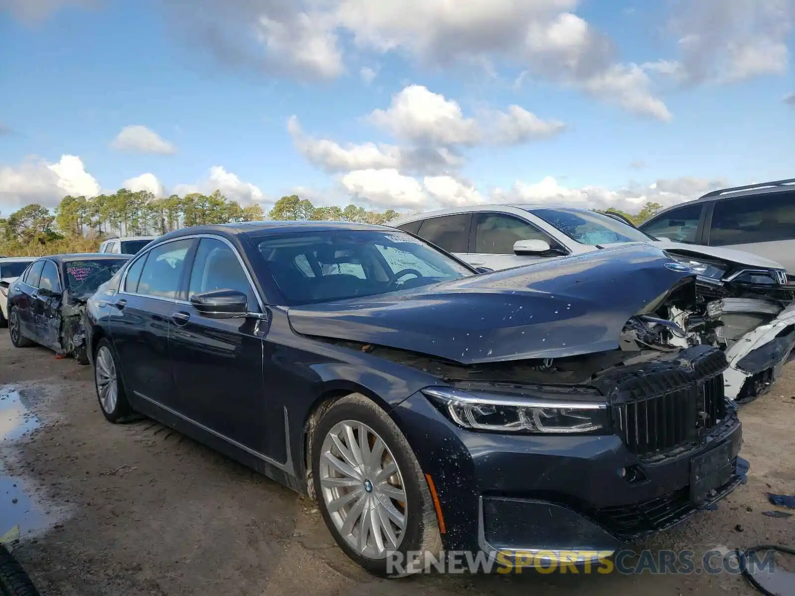 1 Photograph of a damaged car WBA7T2C01LCE03534 BMW 7 SERIES 2020